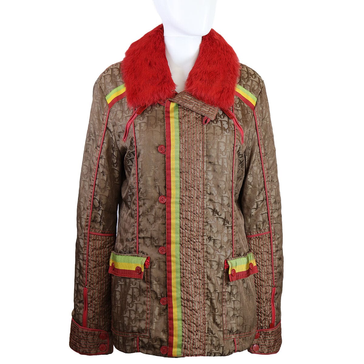 Christian Dior Christian Dior Rasta Dior monogram ski jacket AGC2488