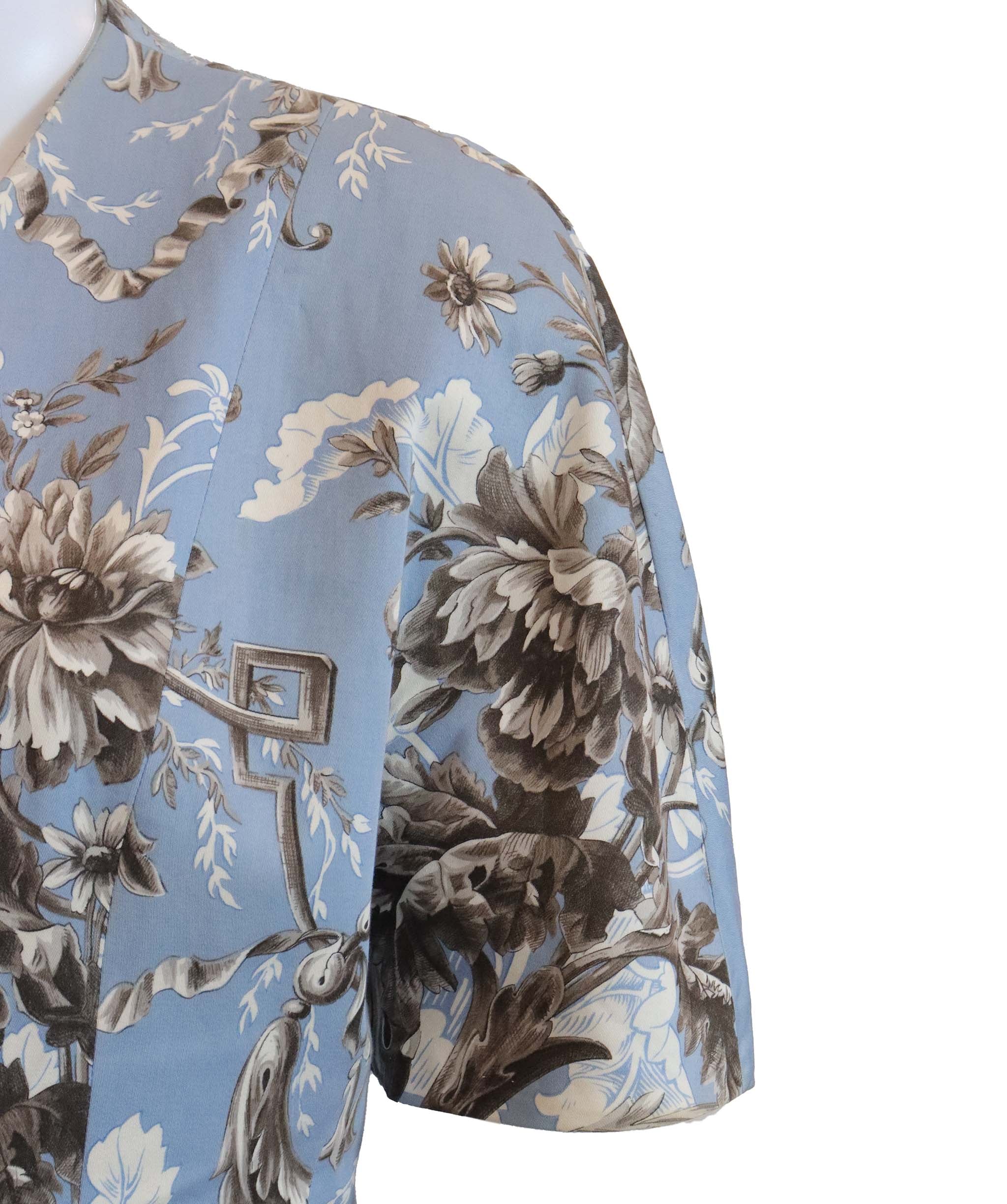 Christian Dior CHRISTIAN DIOR Short sleeves printed jacket AGC2957