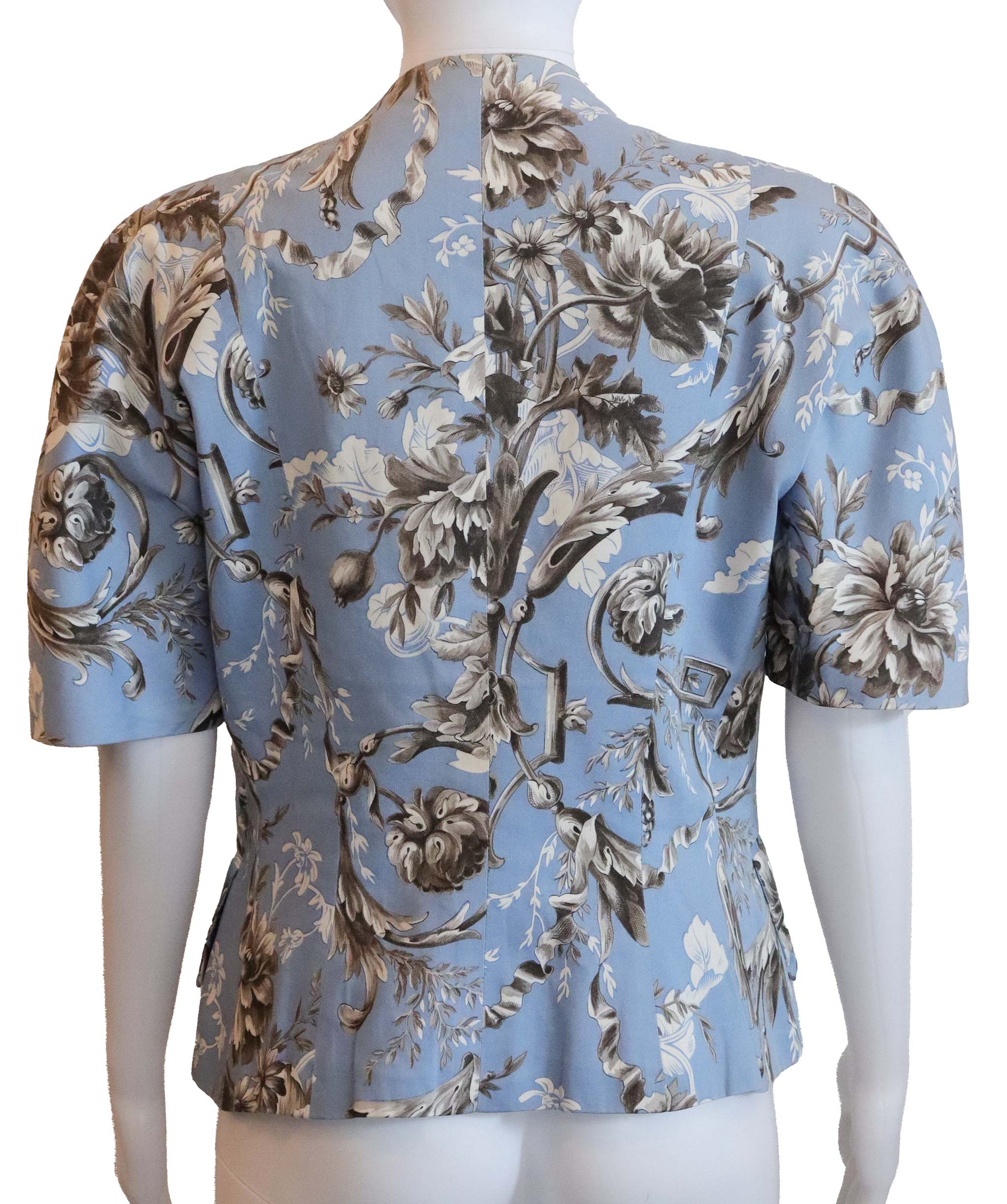 Christian Dior CHRISTIAN DIOR Short sleeves printed jacket AGC2957