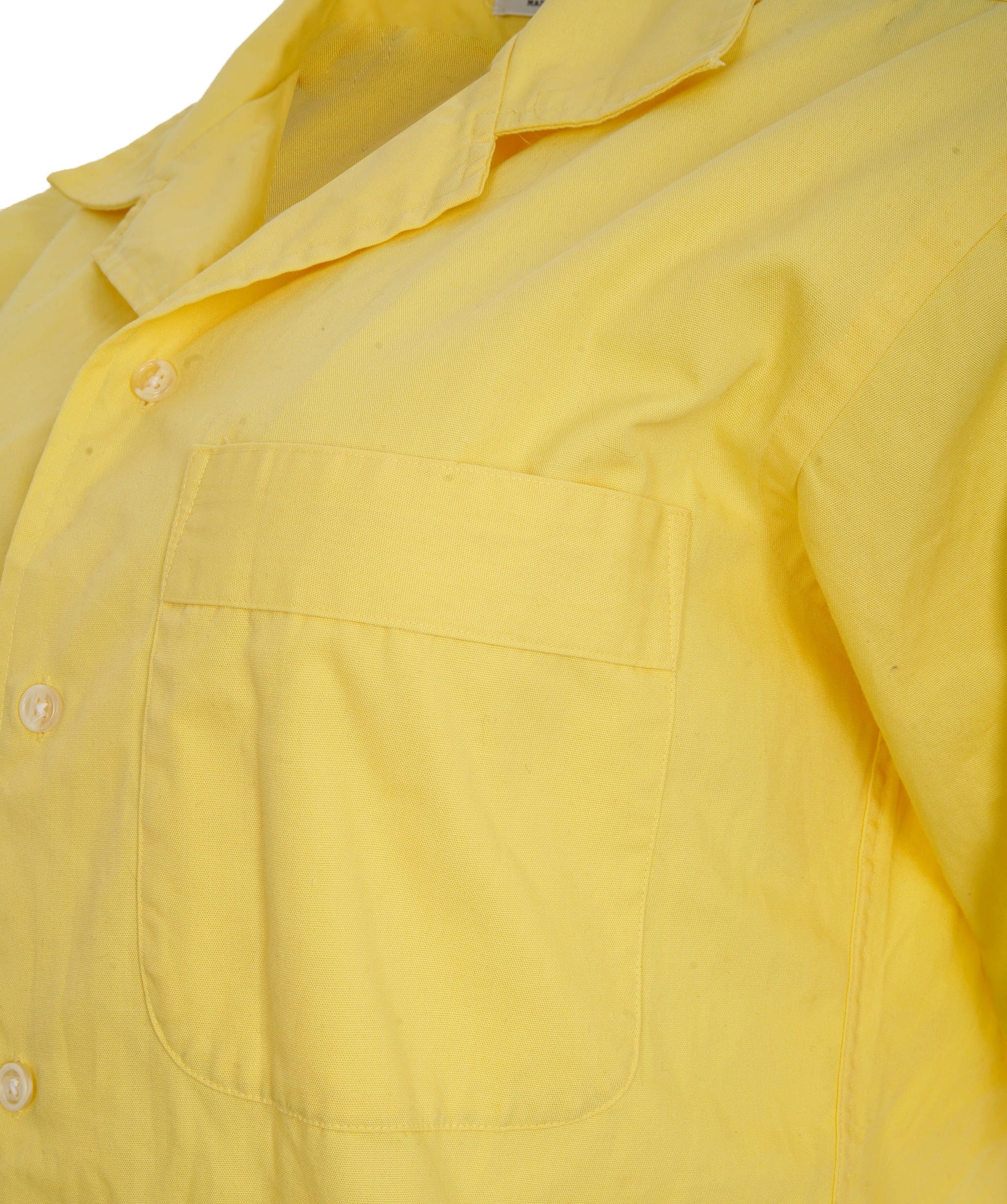 Christian Dior Christian Dior Vintage Yellow Shirt ALC2705