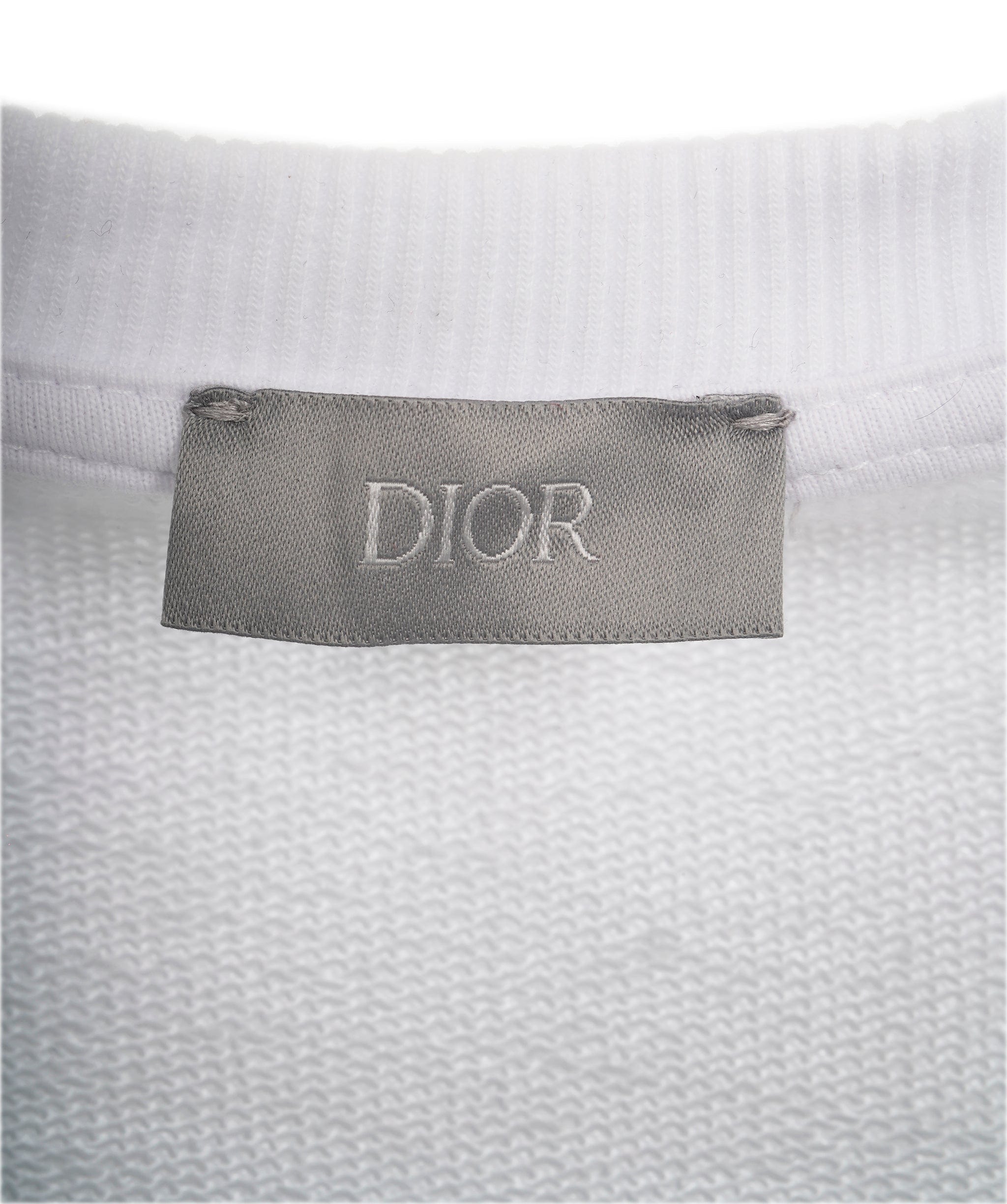 Christian Dior Christian Dior White Logo Jumper ALC1853