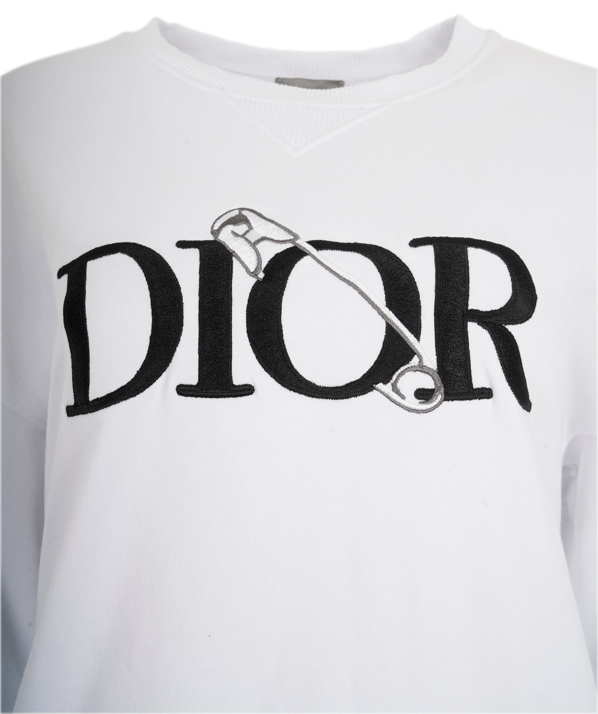 Christian Dior Christian Dior White Logo Jumper ALC1853