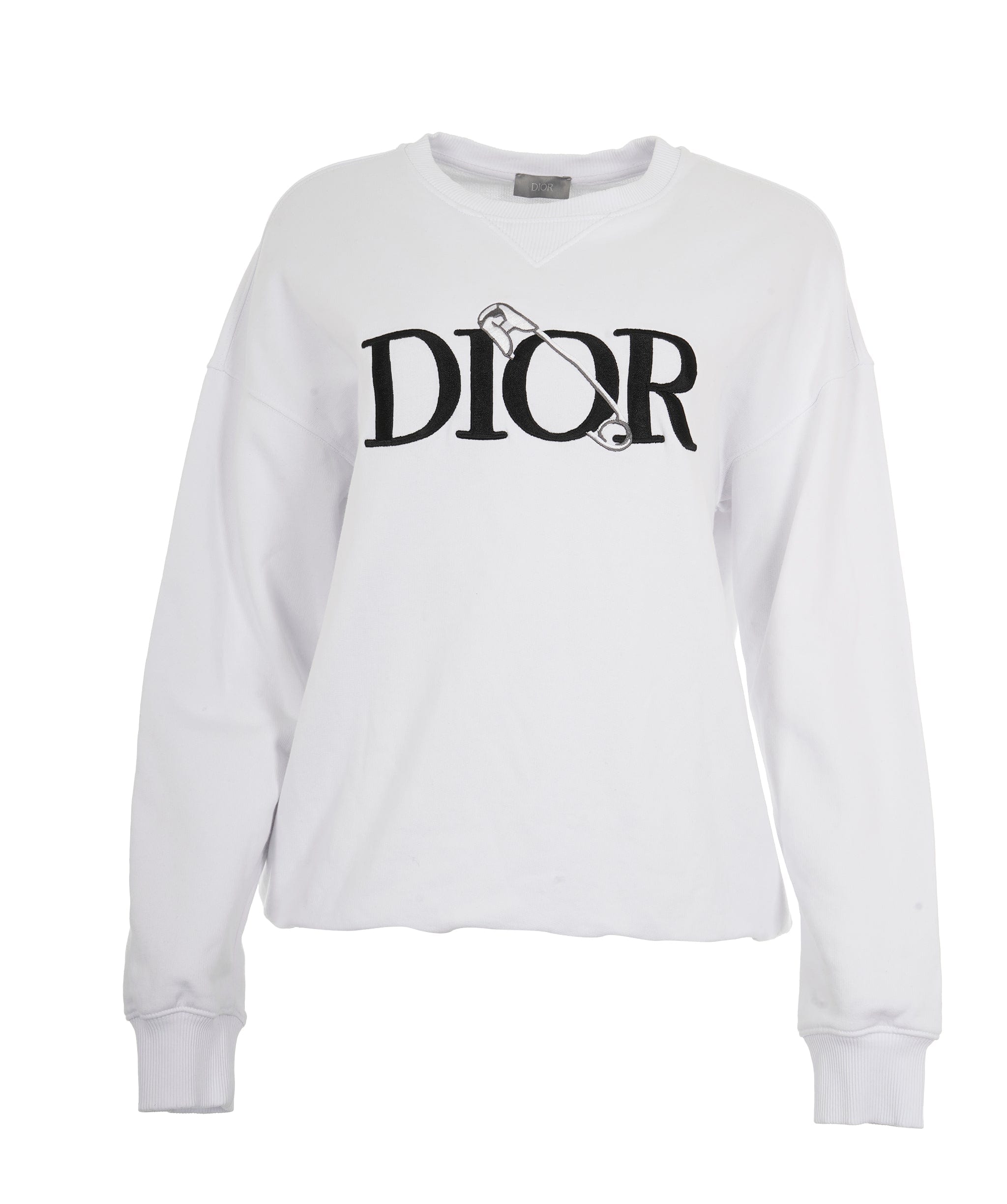 Christian Dior Christian Dior White Logo Jumper ALC1853