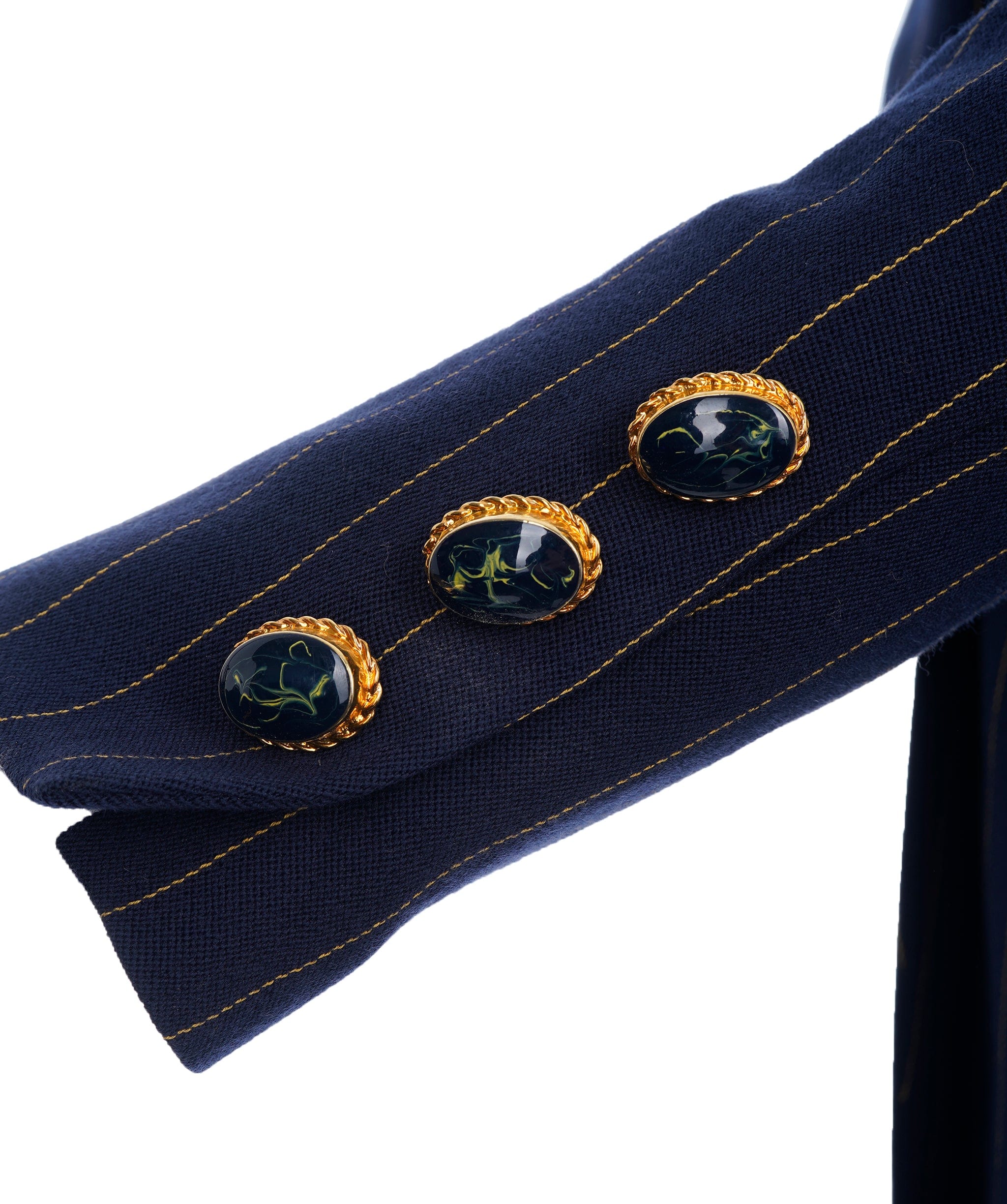 Christian Dior Vintage Christian Dior Pinstriped Sinlge Breasteed Blazer ALC2685