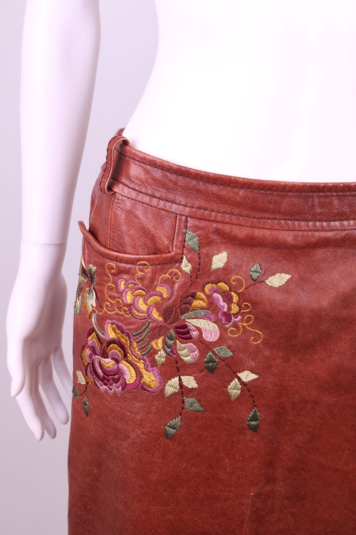 Christian Dior Christian Dior 2005 Collection Embroidered Brown 14