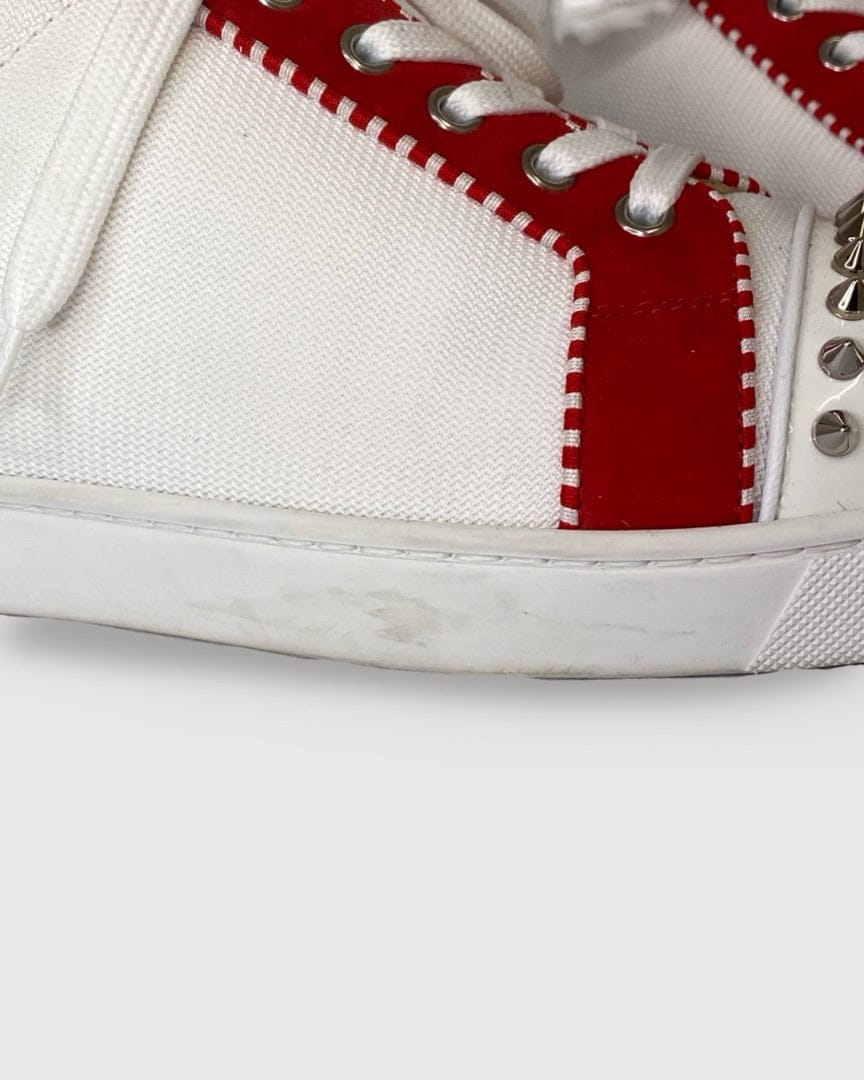 Christian Louboutin White/ Red/ Blue Christian Louboutin Trainers, 43