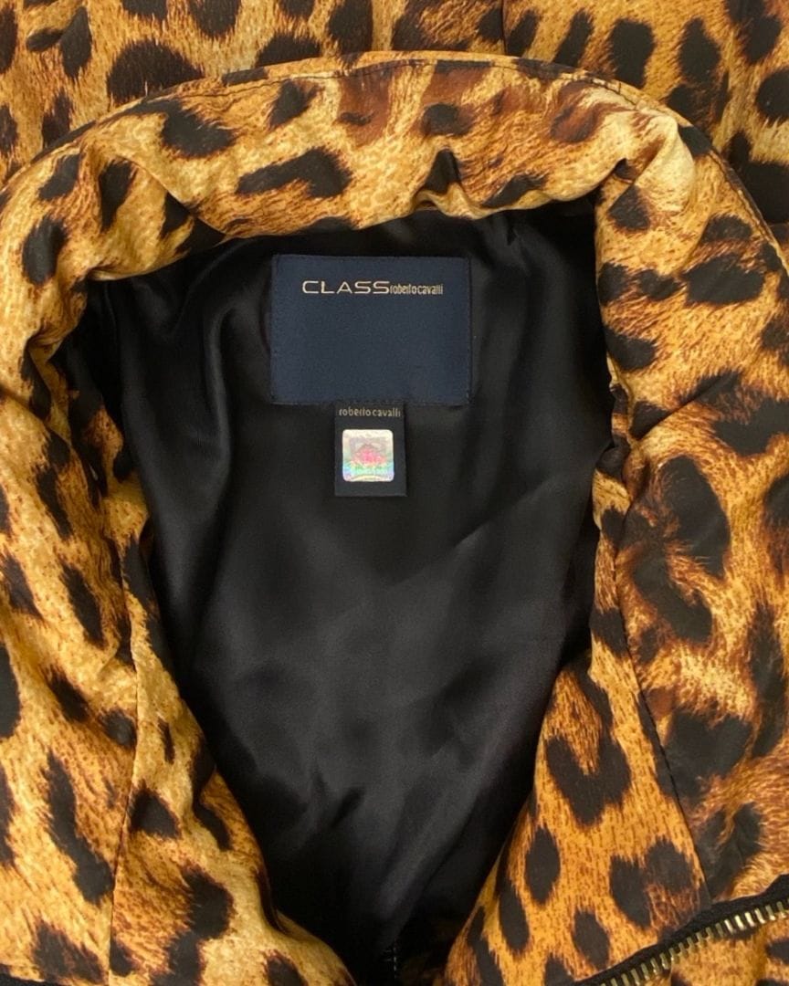 Class Roberto Cavalli Leopard Class Roberto Cavalli Coat, 14