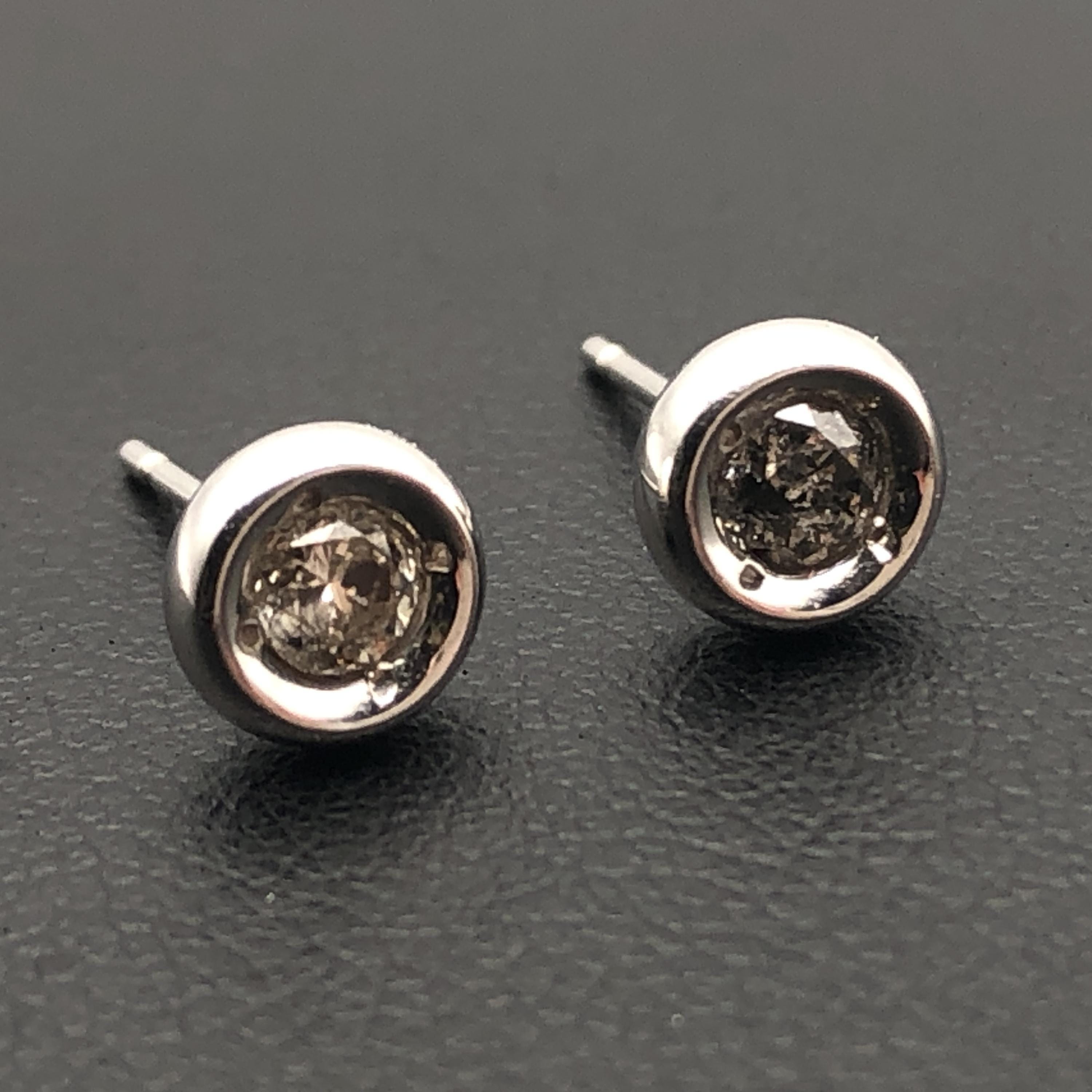 Custom Jewelry Custom Jewelry Diamond Pierces, D(0.15ct/0.15ct), PT900, 1.5g C355733