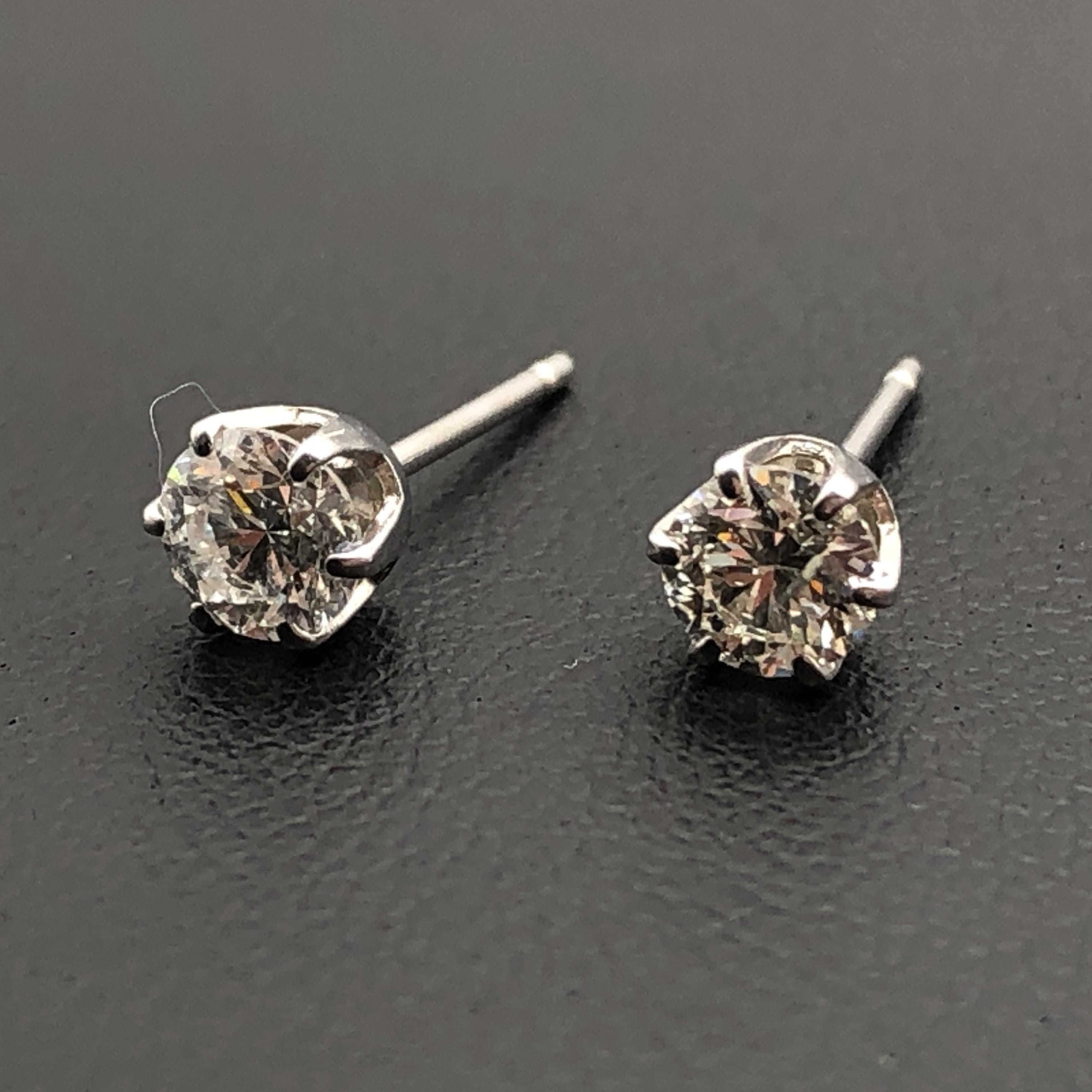Custom Jewelry Custom Jewelry Diamond Pierces, D(0.516ct), PT900, 0.6g C387129