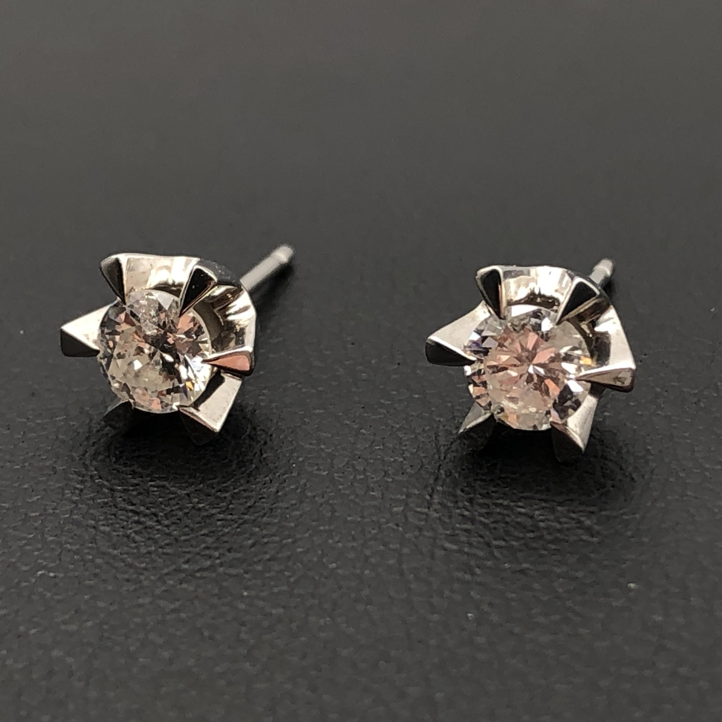 Custom Jewelry Custom Jewelry Diamond Pierces, D(0.56ct), PT850, 2.3g C387018