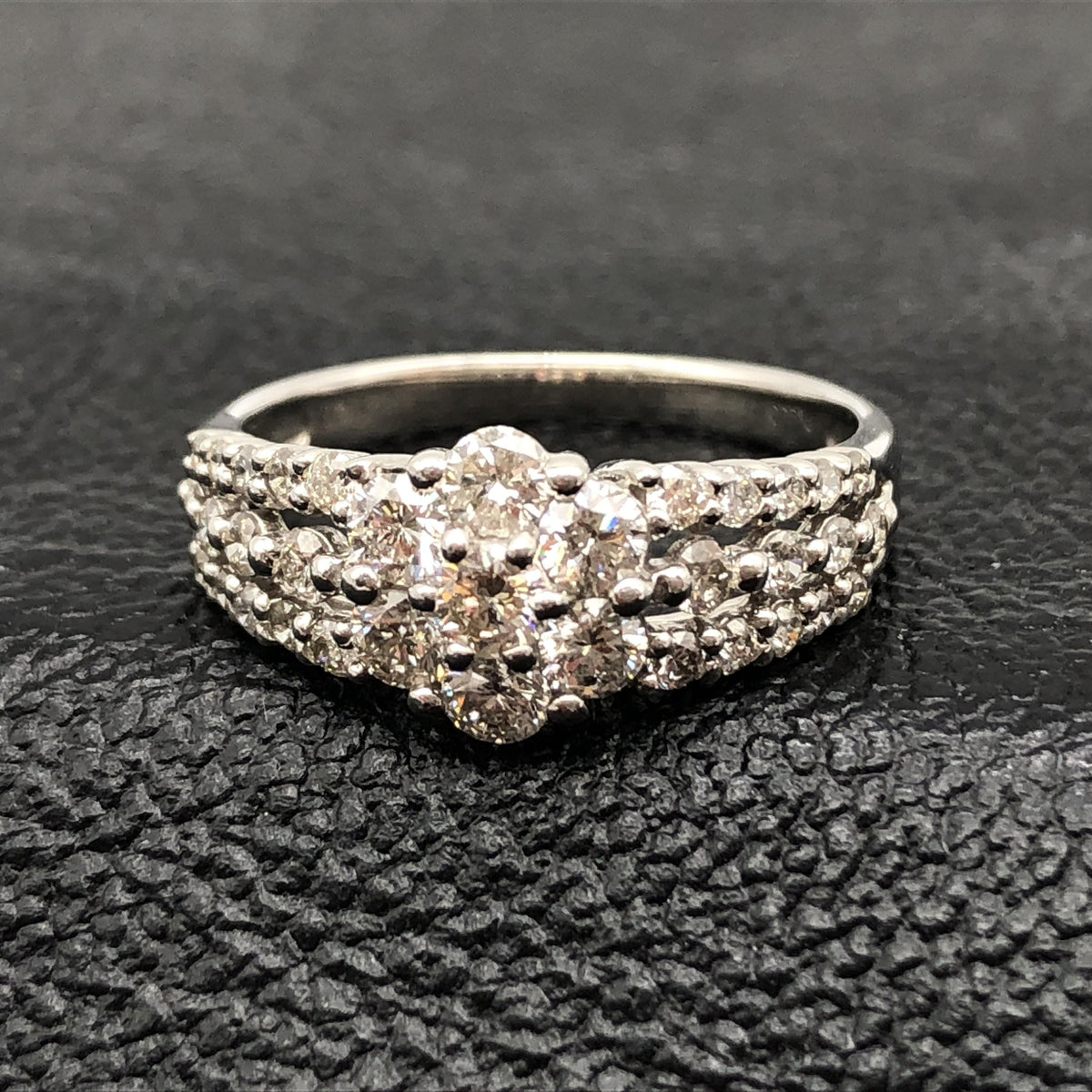 Custom Jewelry Custom Jewelry Diamond Ring, D(1.00ct), PT900, 3.7g, US Size 6.45 C297678