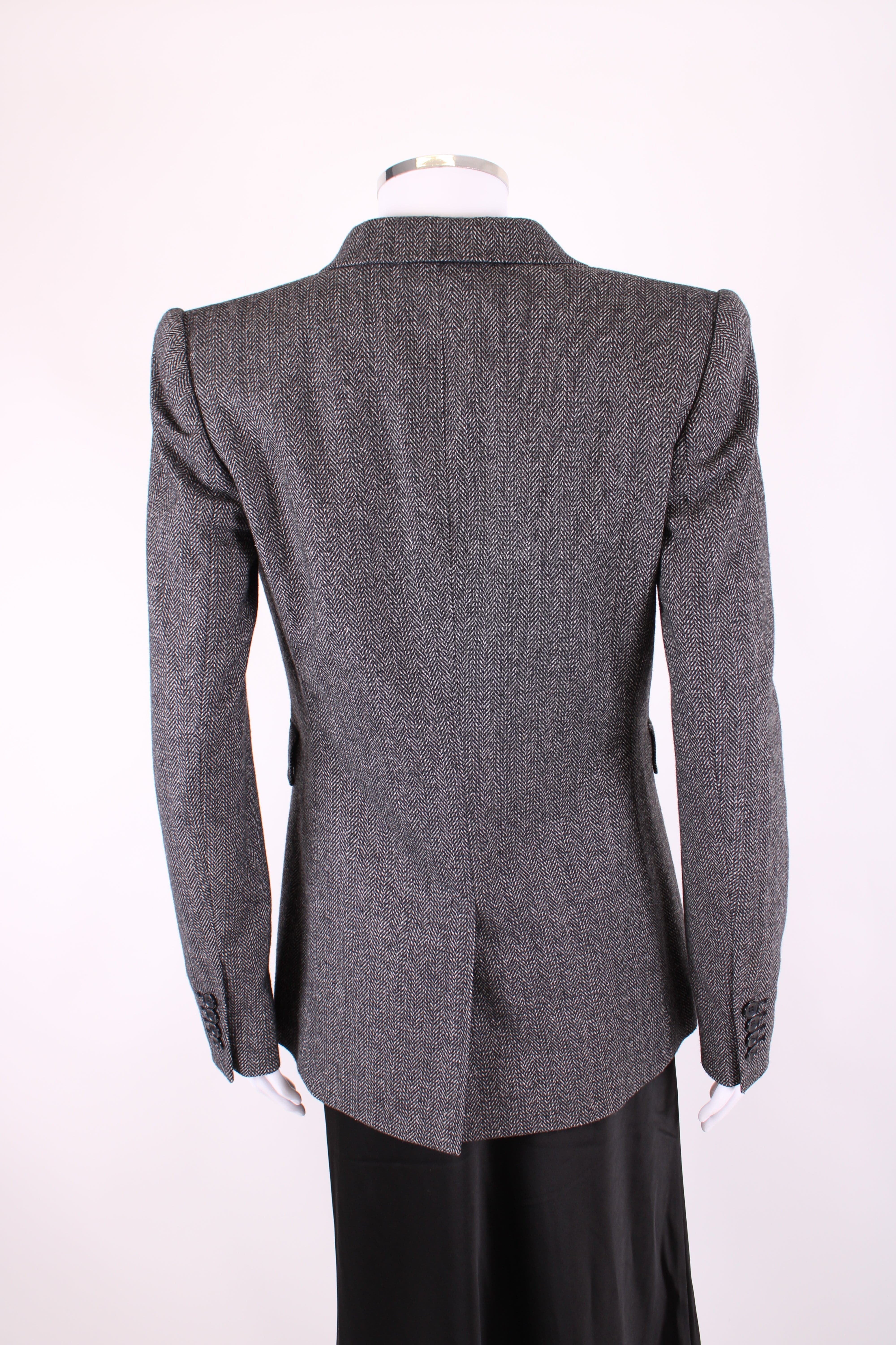 D&G D&G Blazer Grey Herringbone IT42