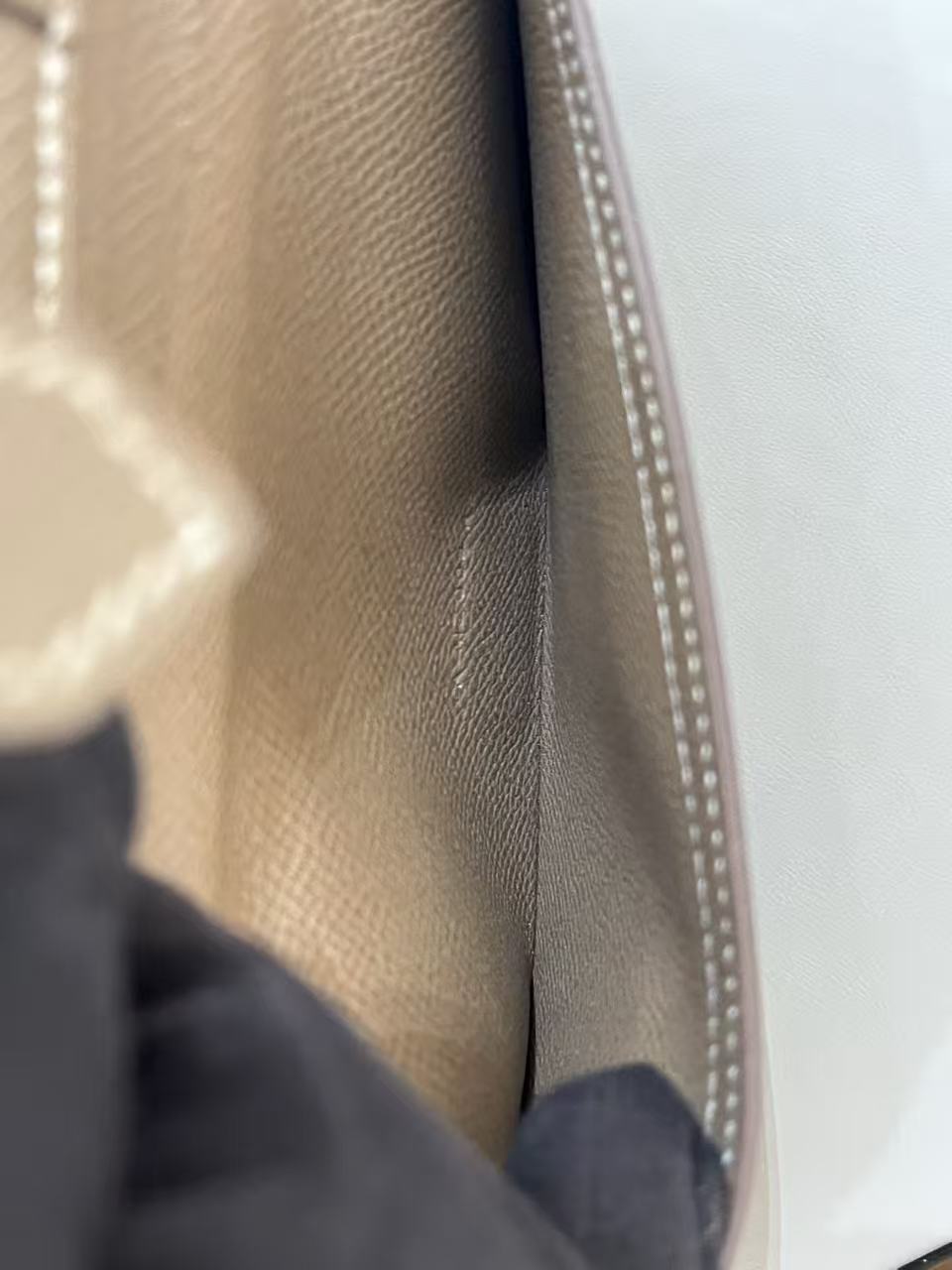 Hermès Bearn Long Wallet - Etoupe (Elephant Grey)