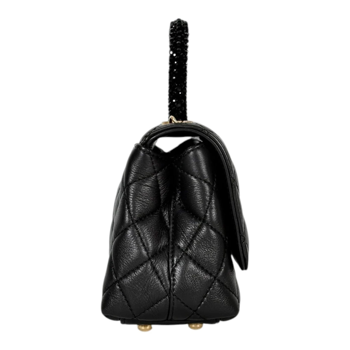 Chanel Crystal Top Handle Mini Coco Bag