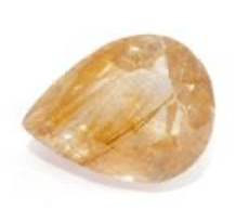 David Harry Jewels 12.22ct Golden Rutilated Quartz