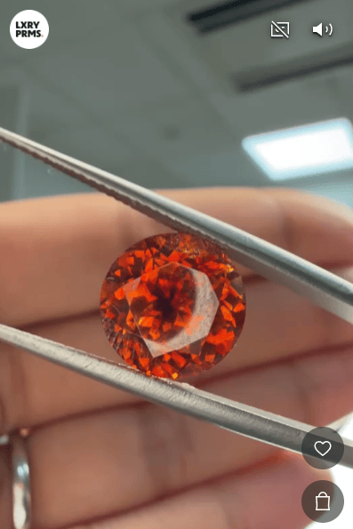 David Harry Jewels 5.2ct Áliva Sphalerite Round