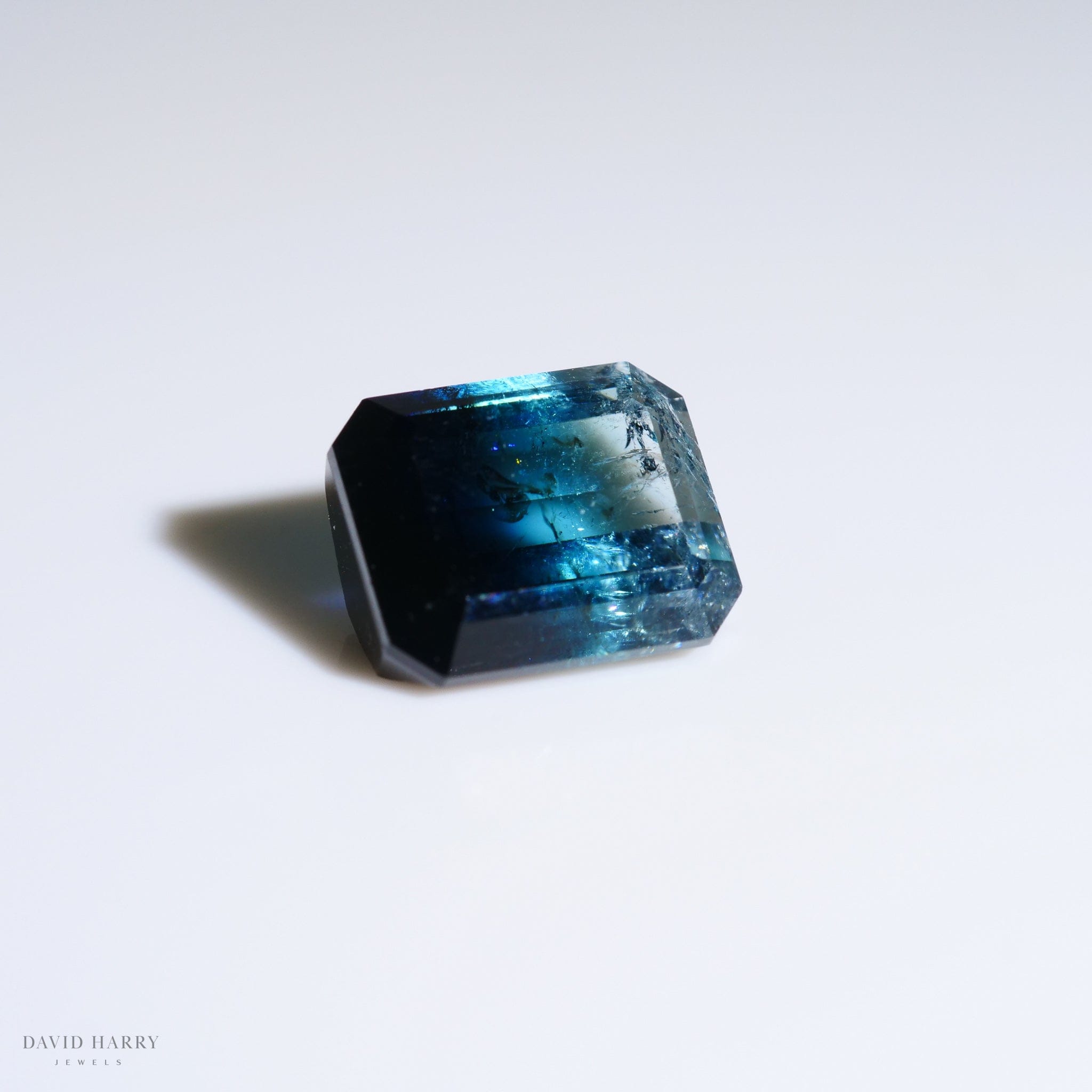 David Harry Jewels 5ct Pamir Ombré Indicolite