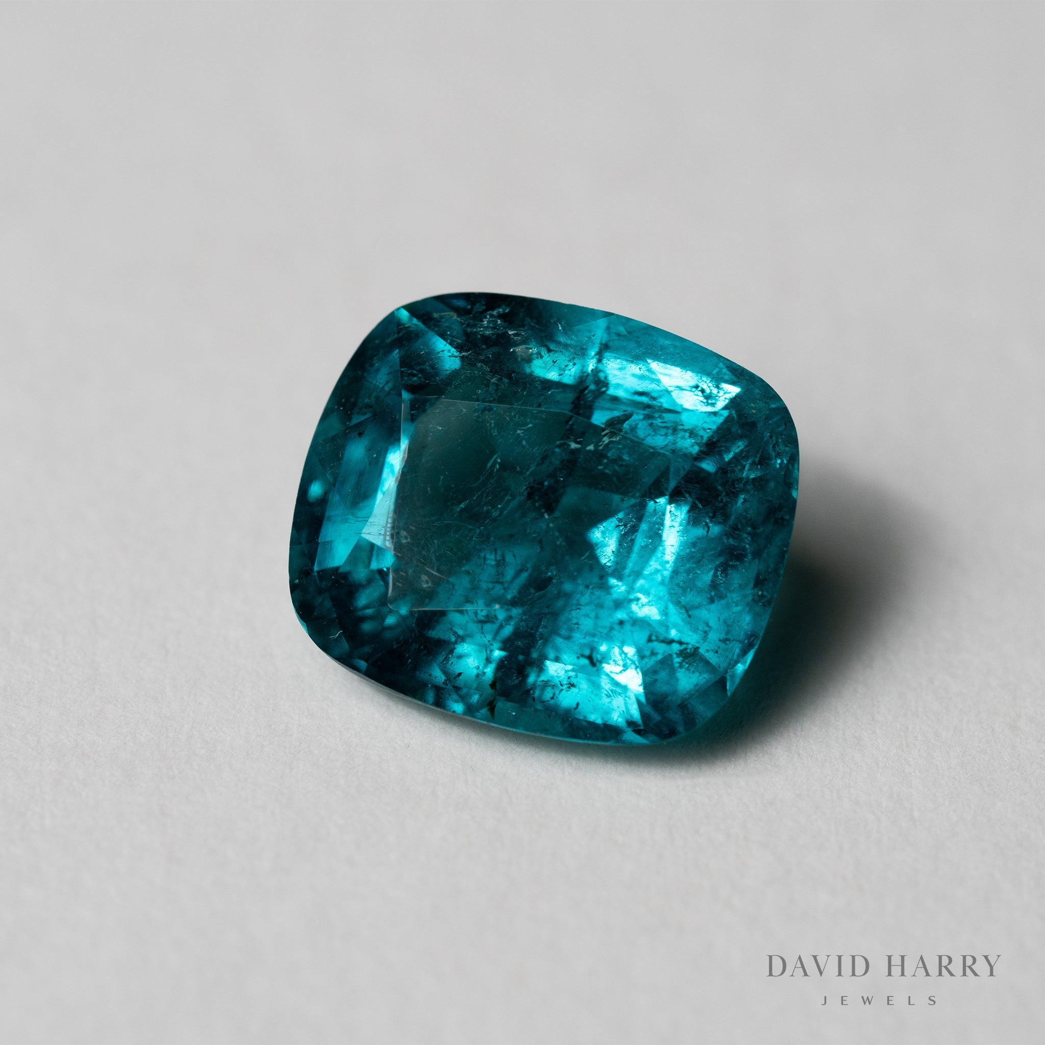 David Harry Jewels 6.57ct Pamir Indicolite Tourmaline