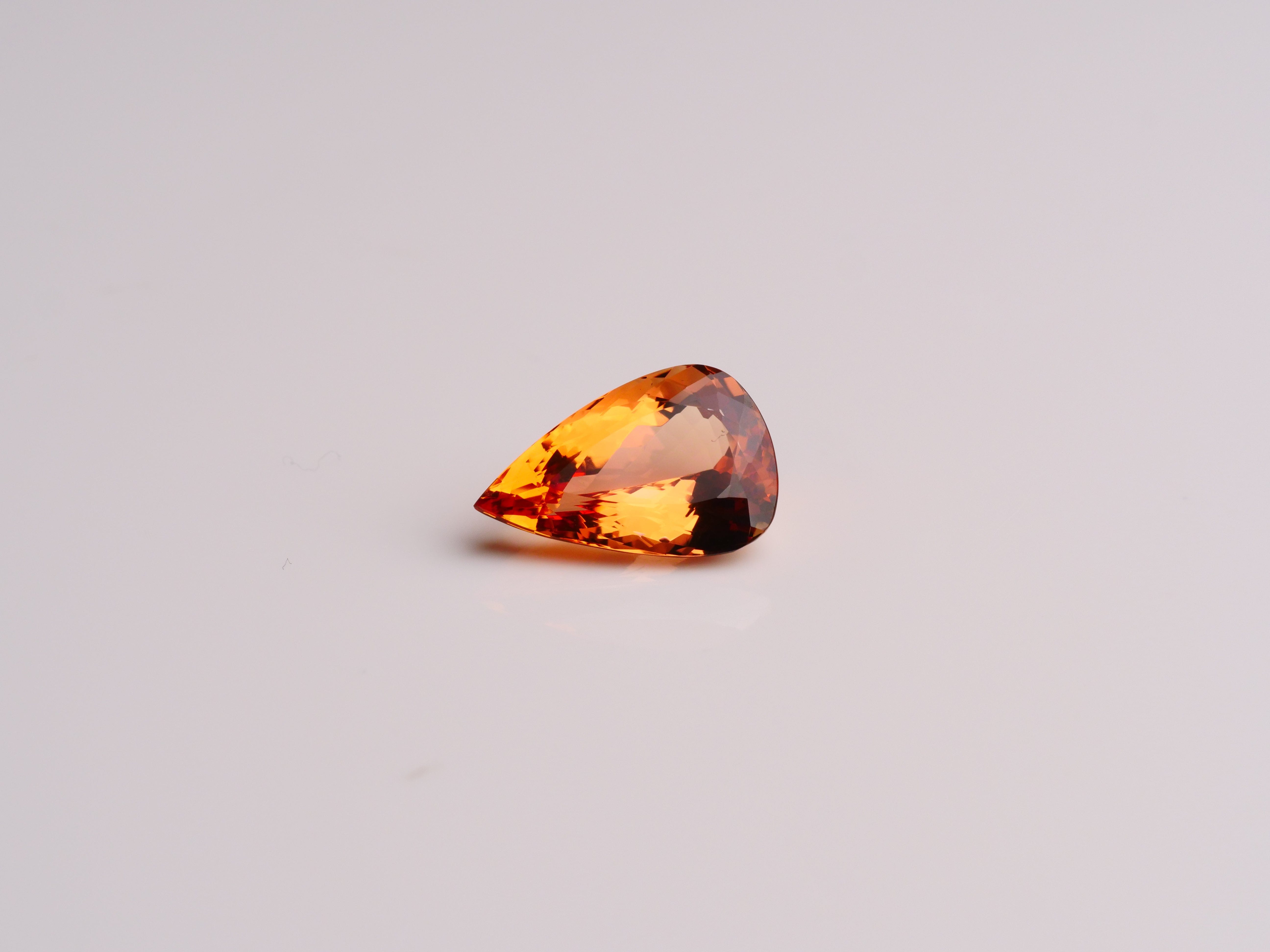 David Harry Jewels 6.58ct Natural Ouro Preto Imperial Topaz
