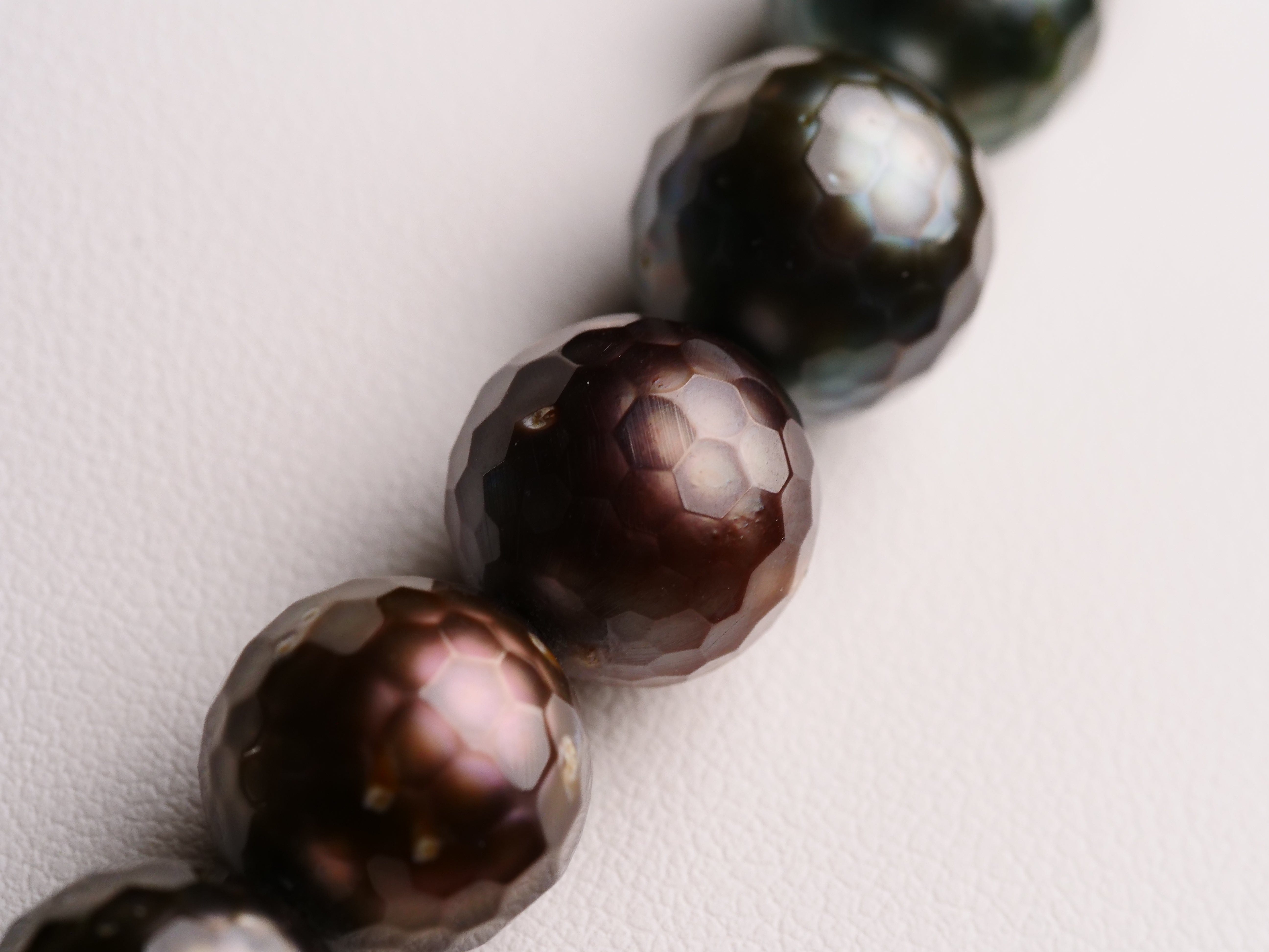 David Harry Jewels 'Faberge's Prophecy' Tahitian Facetted Pearl Neclace