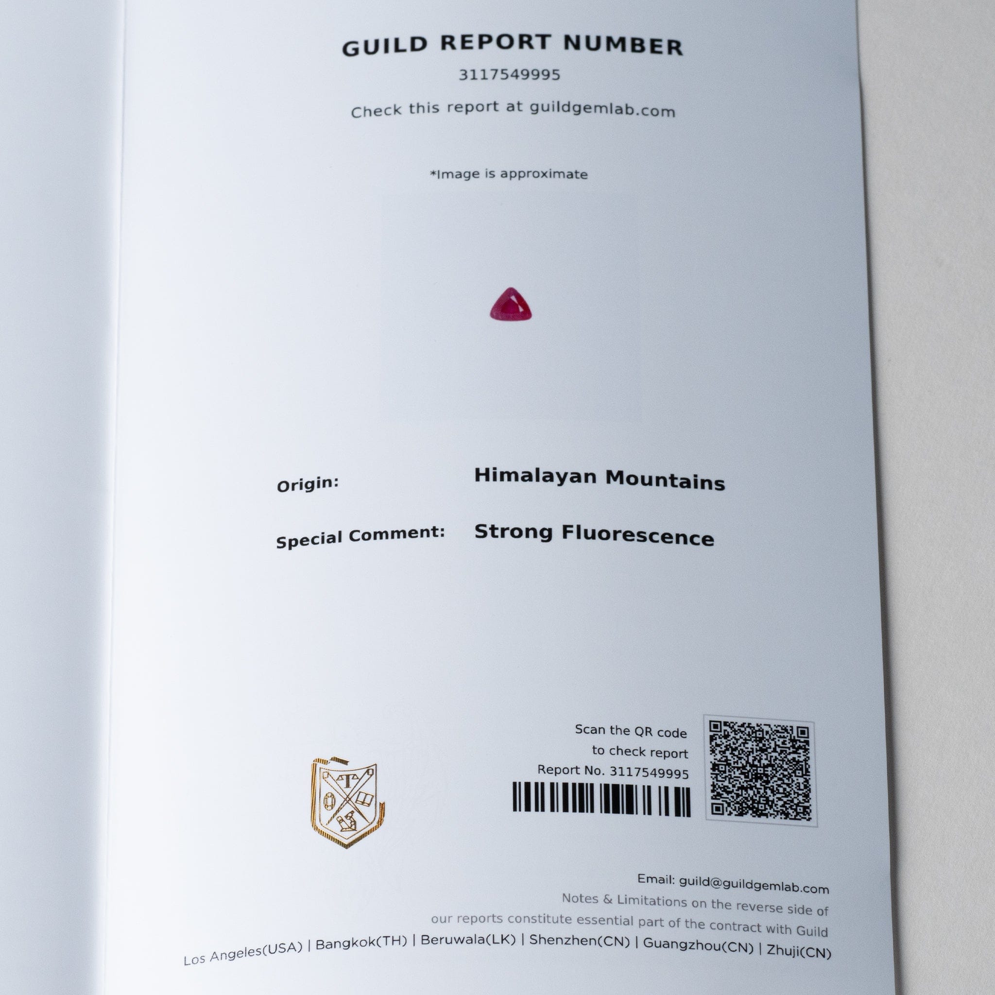 David Harry Jewels 1.57ct No Heat Kashmir Ruby