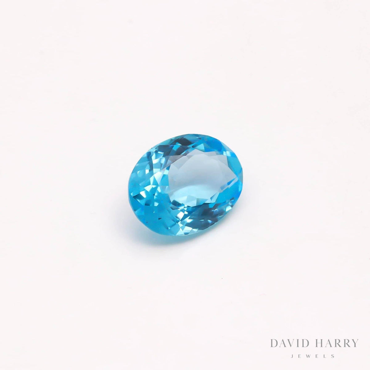 David Harry Jewels 10.38ct Swiss Blue Topaz