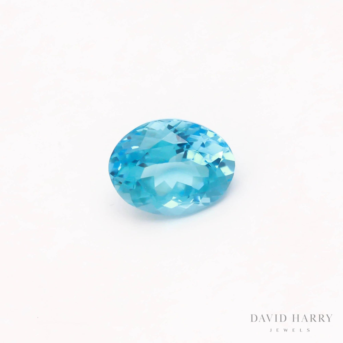 David Harry Jewels 10.65ct Swiss Blue Topaz