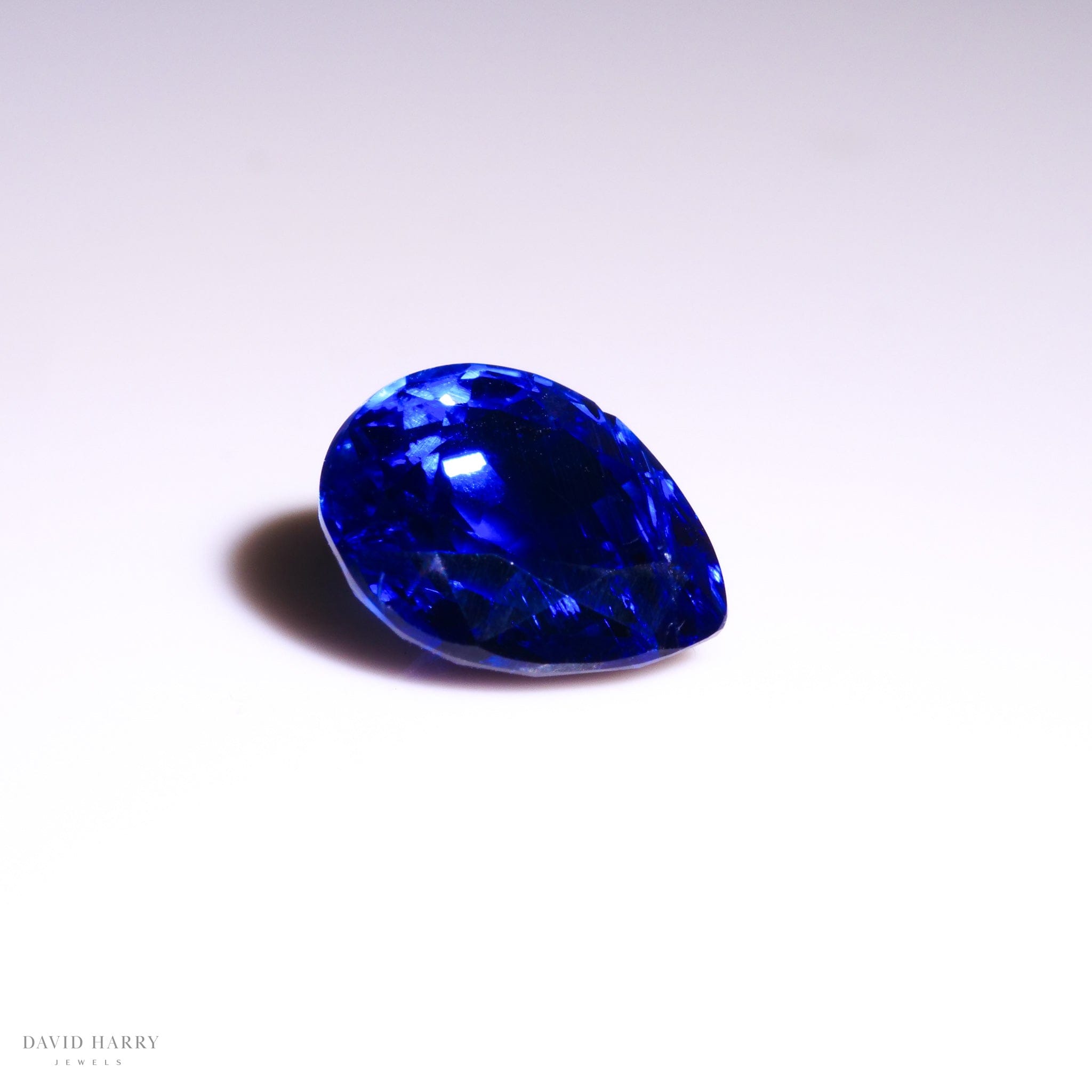 David Harry Jewels 3.05ct Kashmir Kyanite Pear