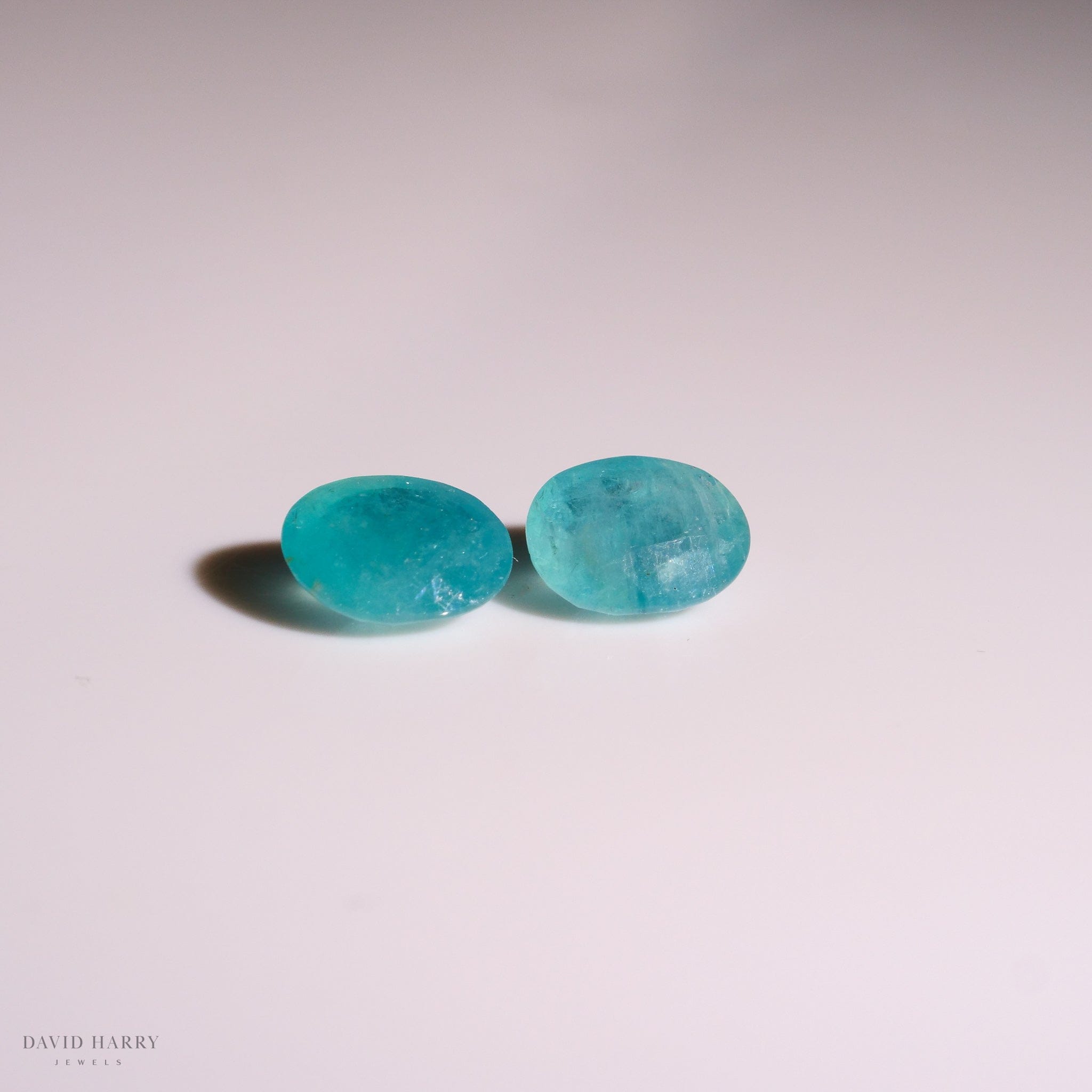 David Harry Jewels 3.35ct Tranomaro Grandidierite Pair