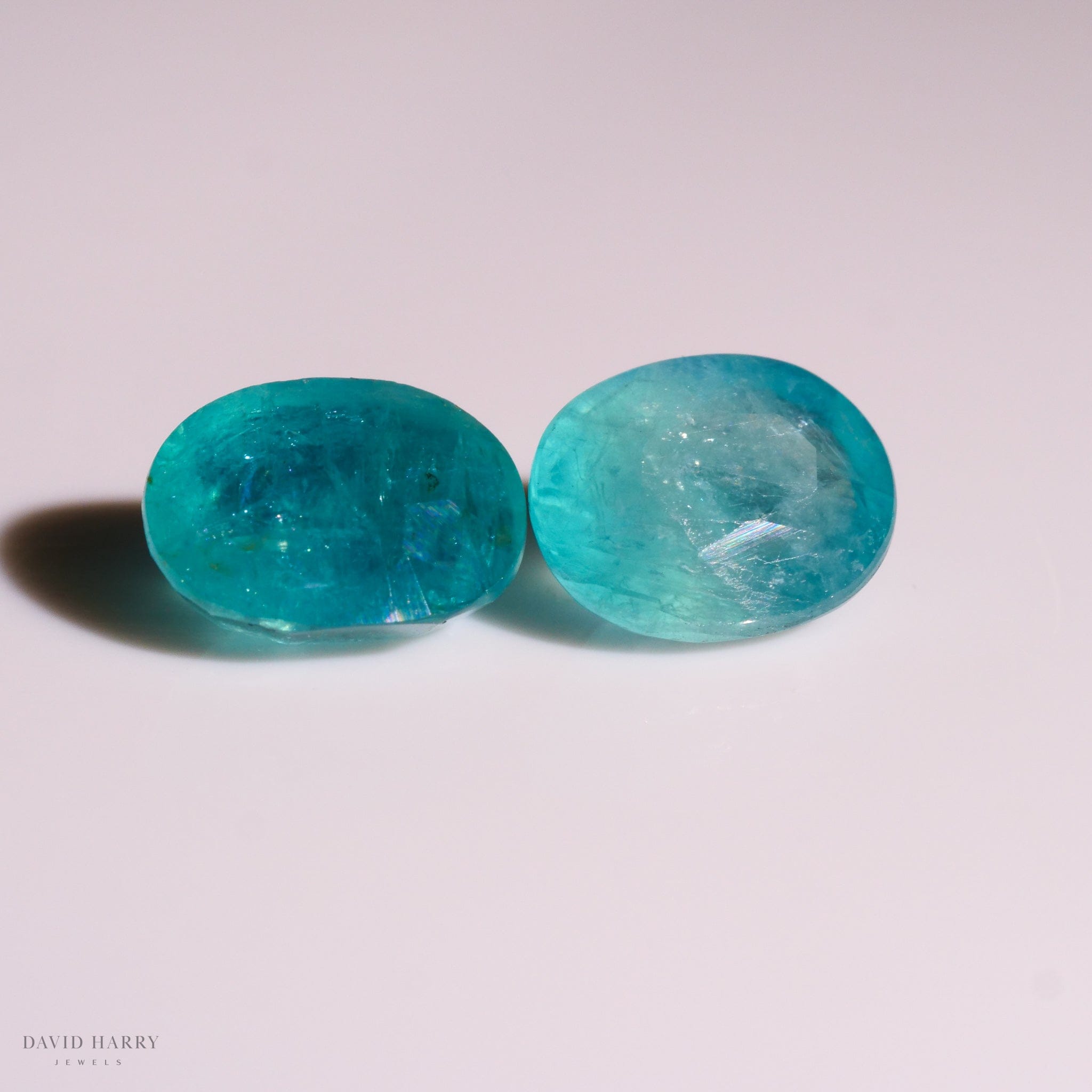 David Harry Jewels 4.35ct Tranomaro Grandidierite Pair