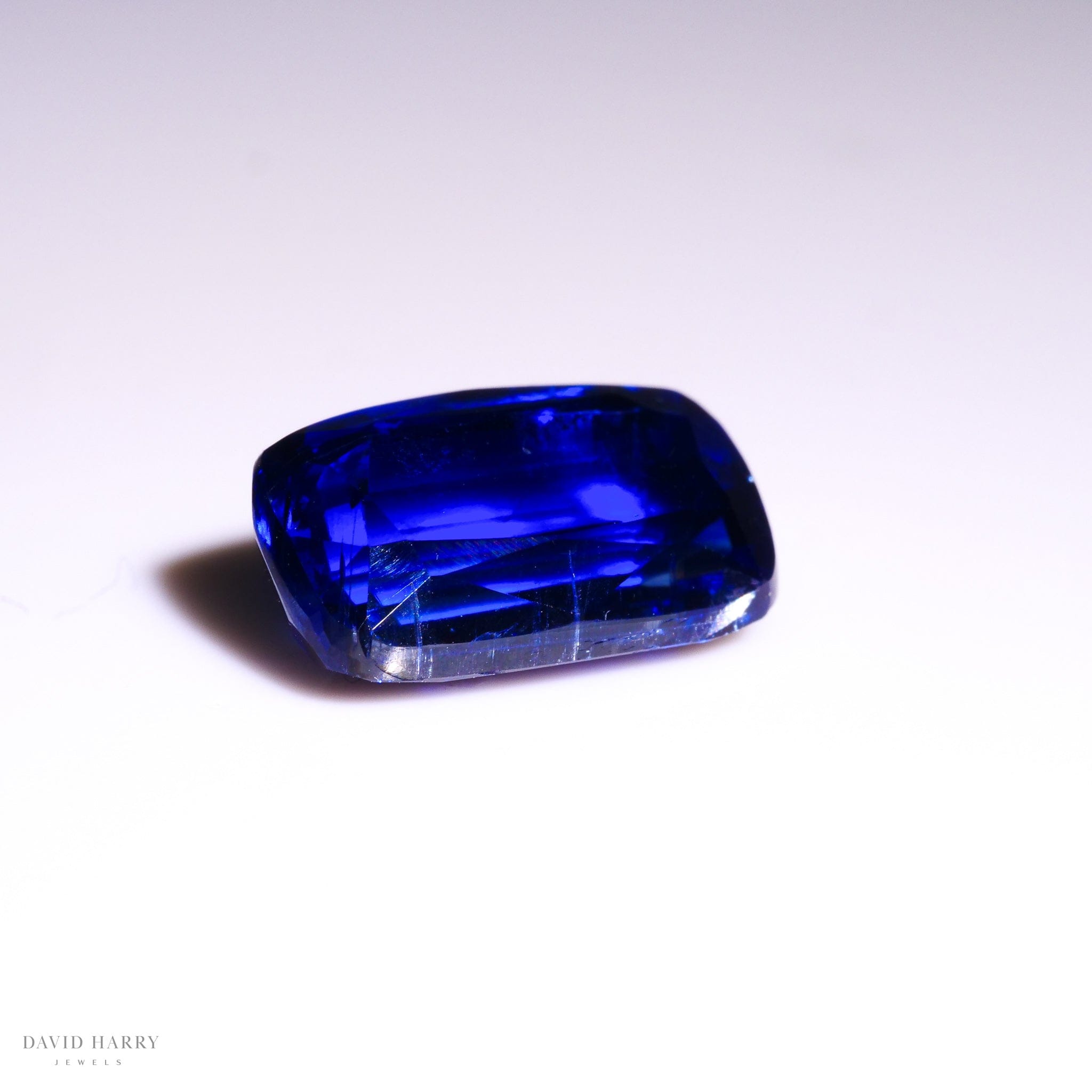 David Harry Jewels 4.47ct Kashmir Kyanite Cushion