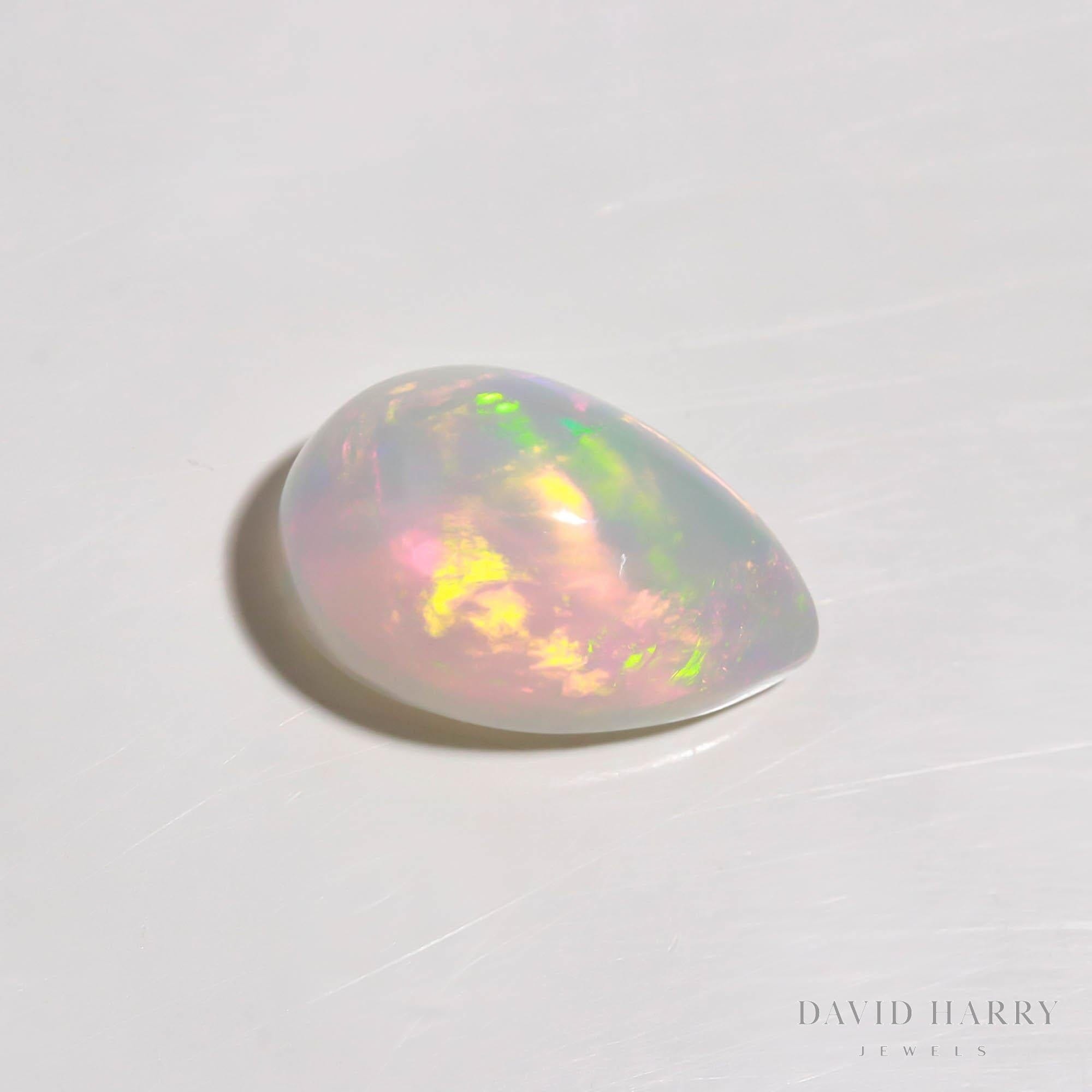 David Harry Jewels 6.53ct White Opal