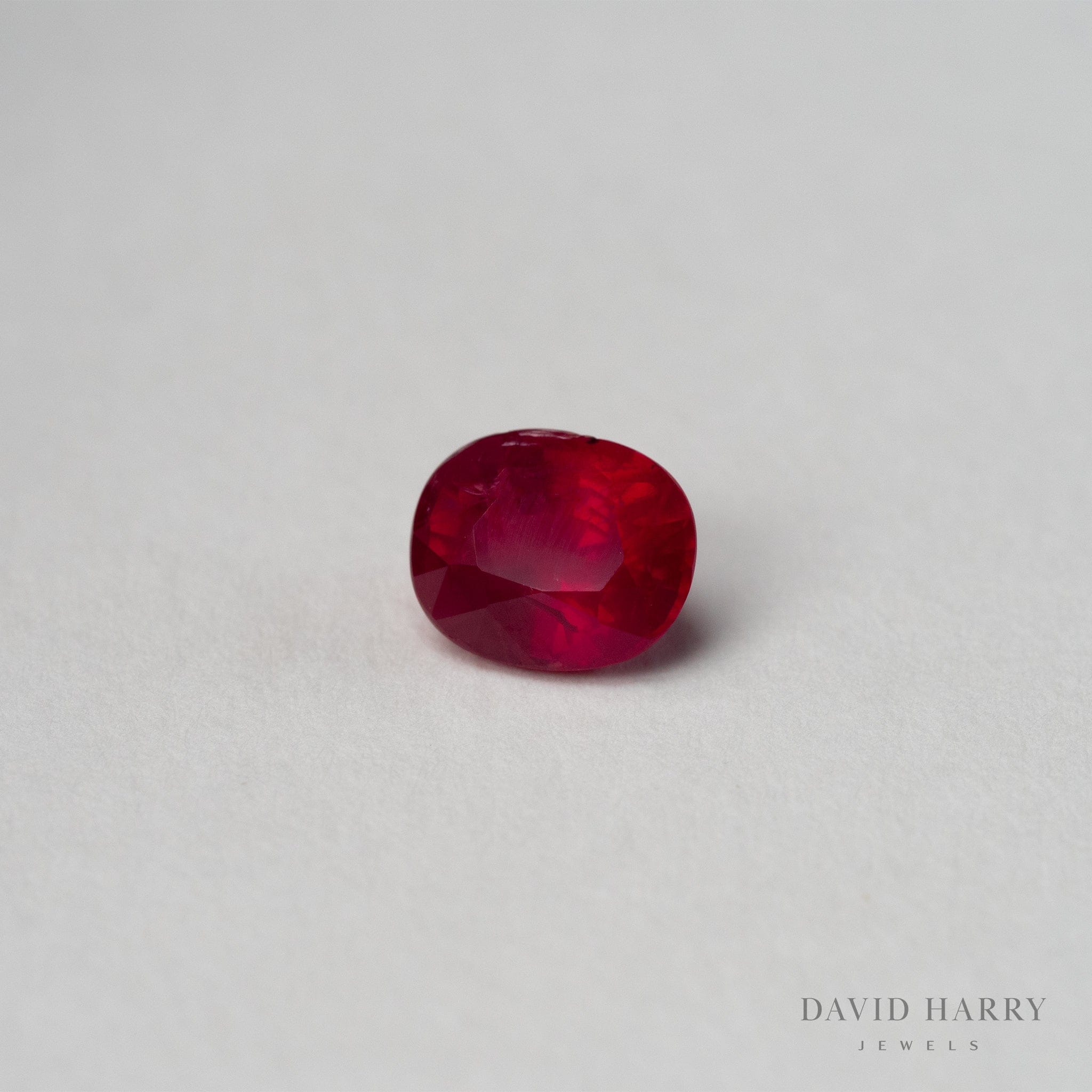 David Harry Jewels "Estrelinha de David Harry" 2.12ct Certified No Heat Mozambique Ruby
