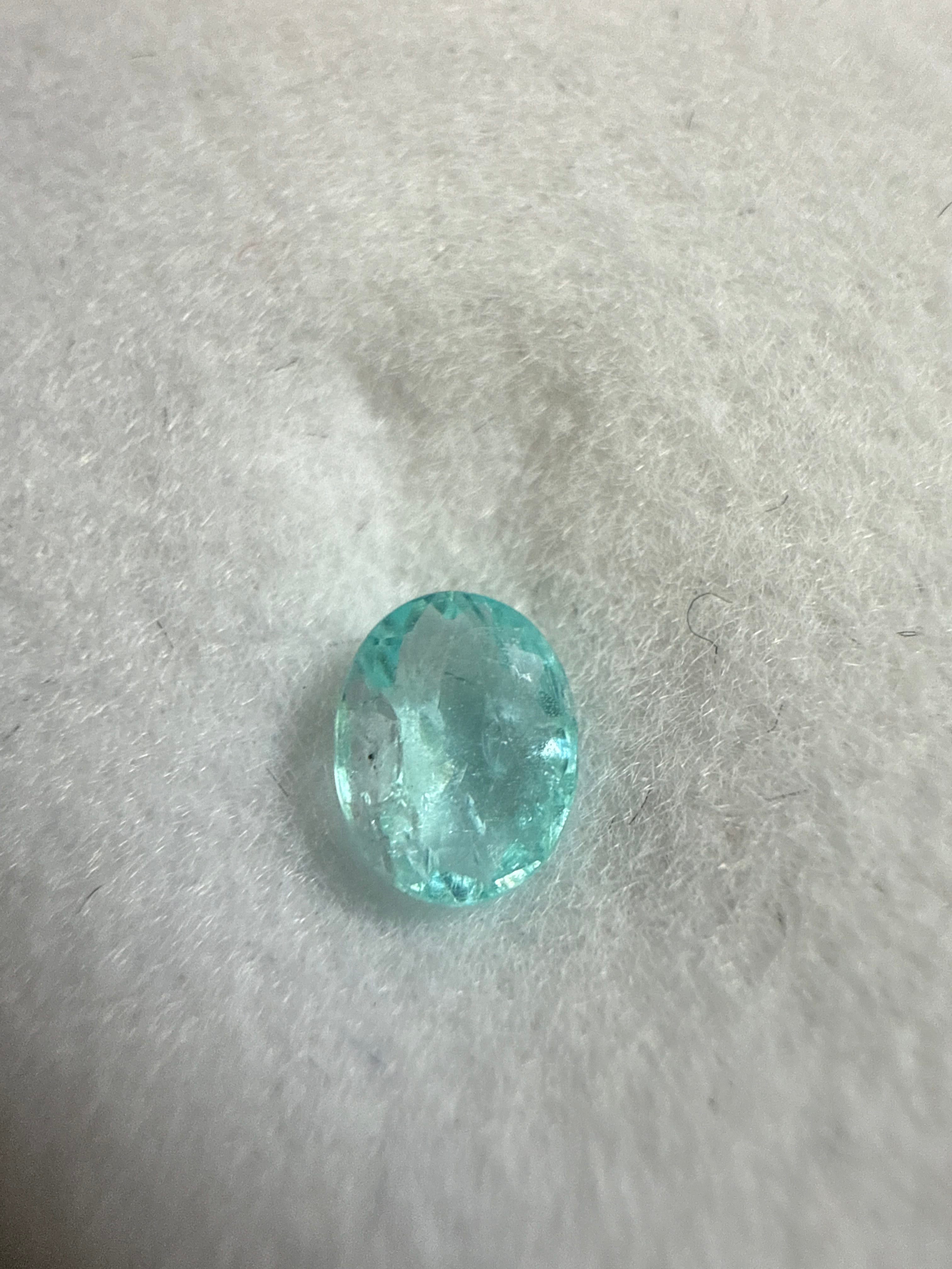 David Harry Jewels Paraiba Tourmaline 0.3ct Brilliant Cut