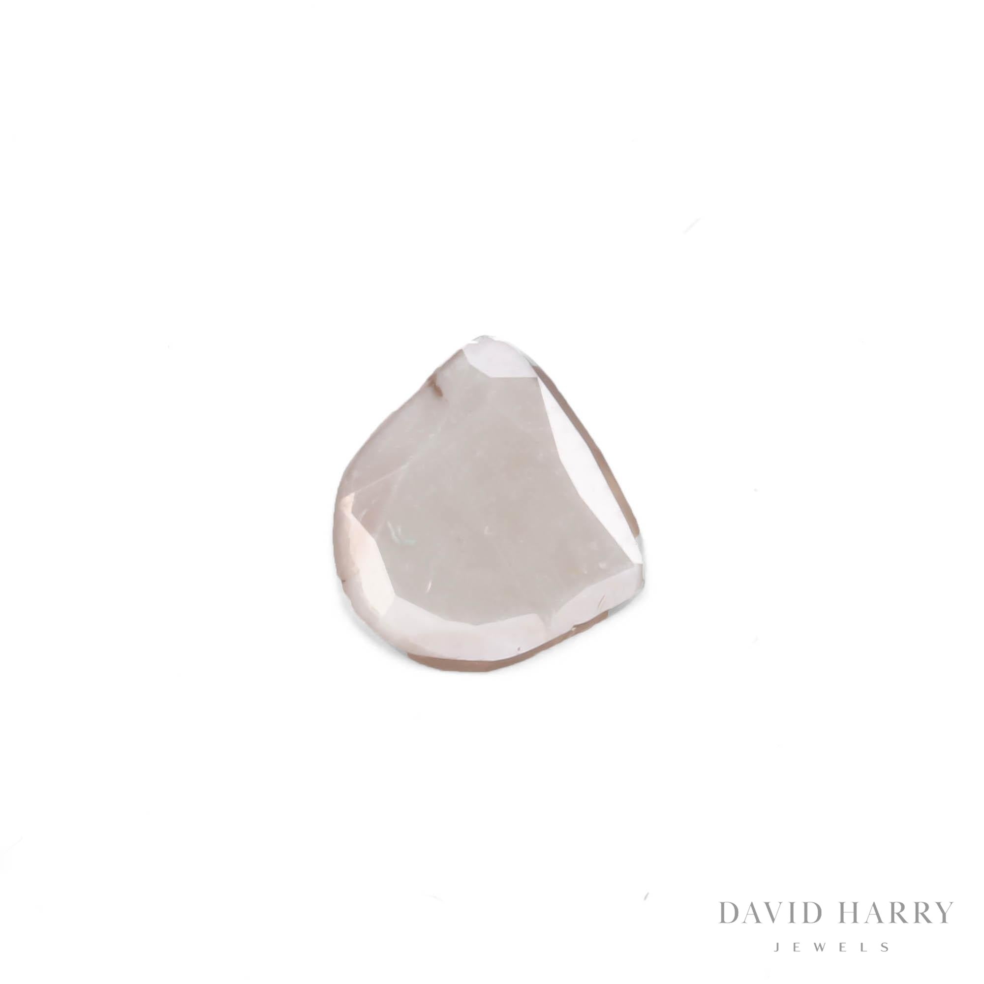 David Harry Jewels Syndicate-grade Polki Diamond - cushion c. 6.5mm (approx weight 0.6ct)
