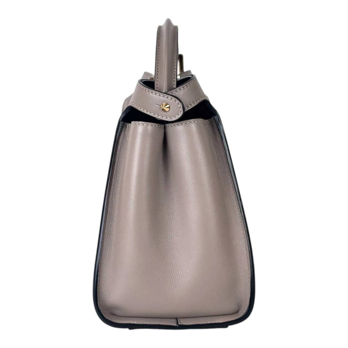Fendi Fendi Small Taupe Peekaboo Bag with Strap