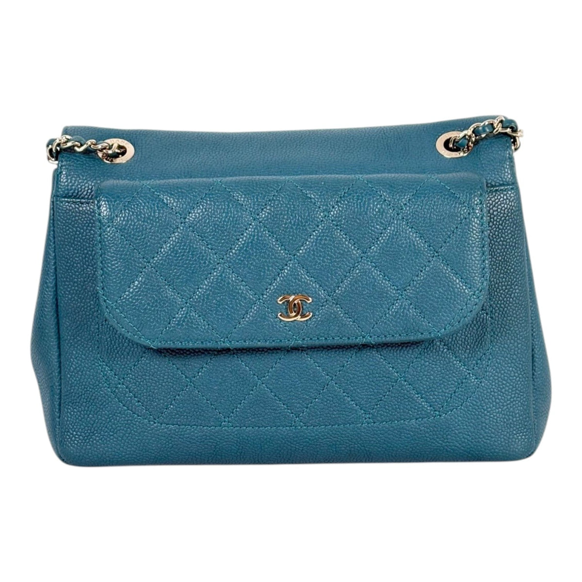 Chanel Multi Pouching Flap Bag in Caviar