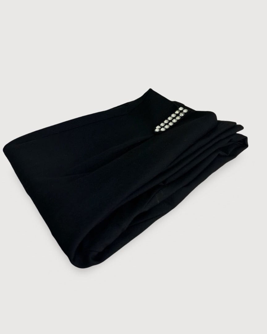 DE LA VALI DE LA VALI Crystal Trim Suit Black 10