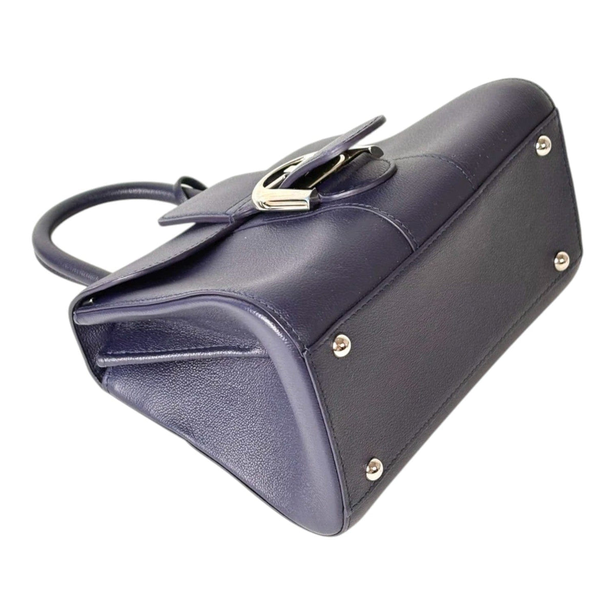 Delvaux Delvaux Navy Mini Brillant Bag