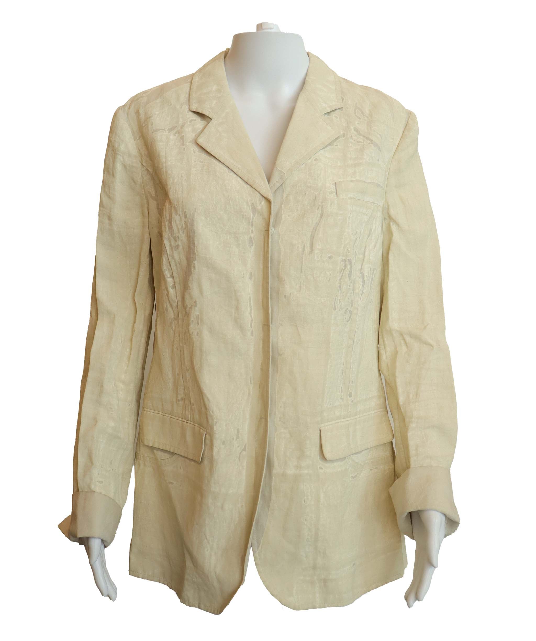 DESIGNER Prada Ecru Jacket AGC2923