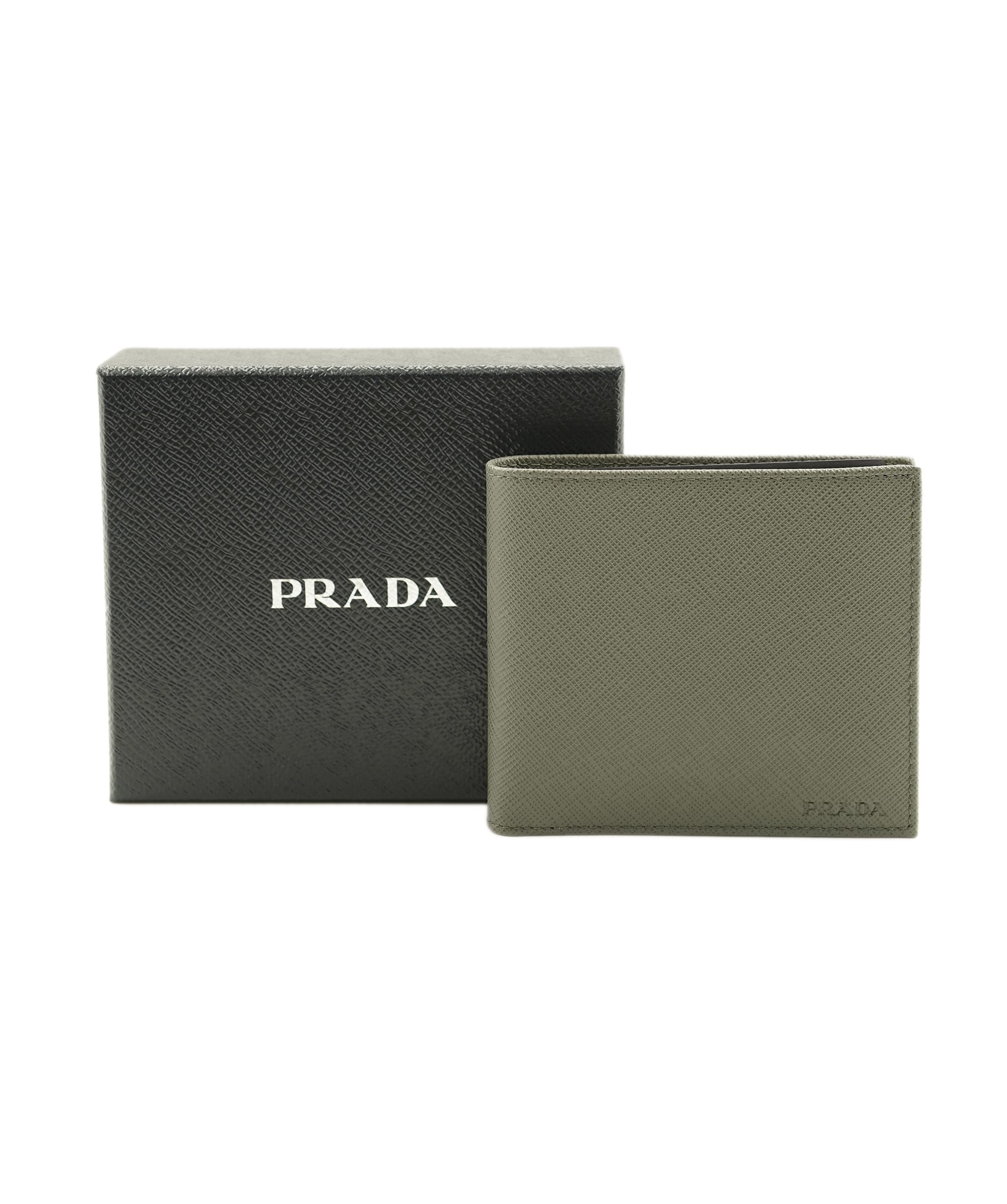 DESIGNER Prada gray wallet AKC0773