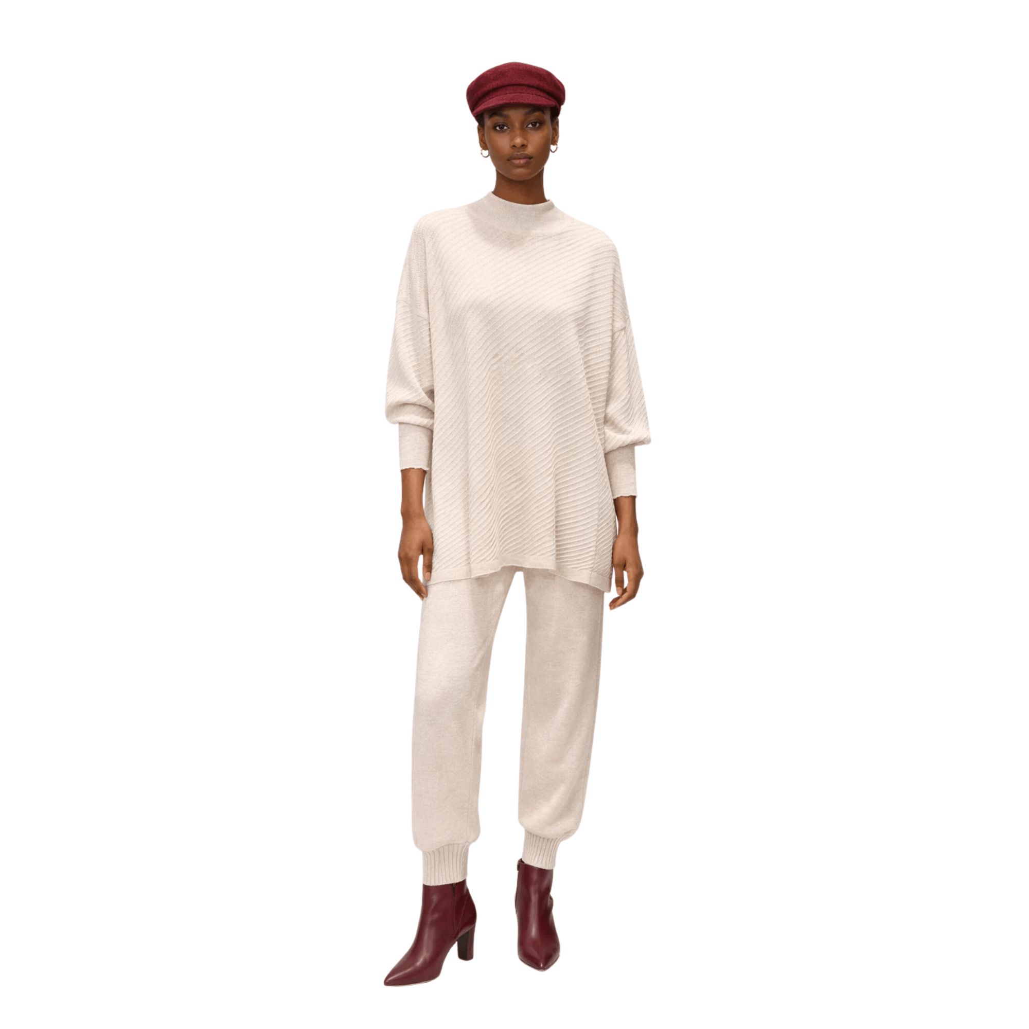 DIARTE LOOSE FIT ALONDRA (SWEATER & TROUSERS) SET (زوج)