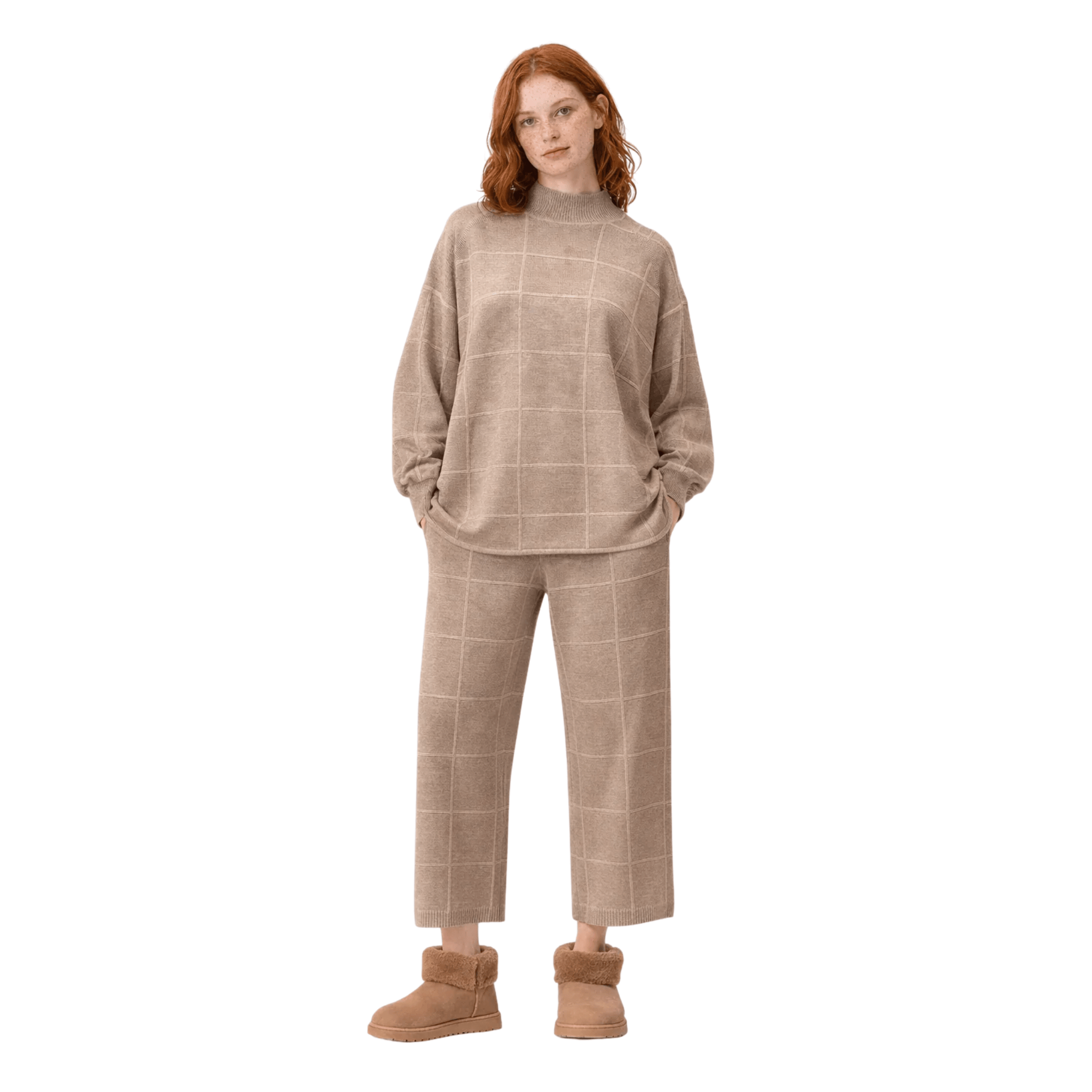 DIARTE LOOSE FIT BRAULIO (SWEATER & TROUSERS) SET (زوج)