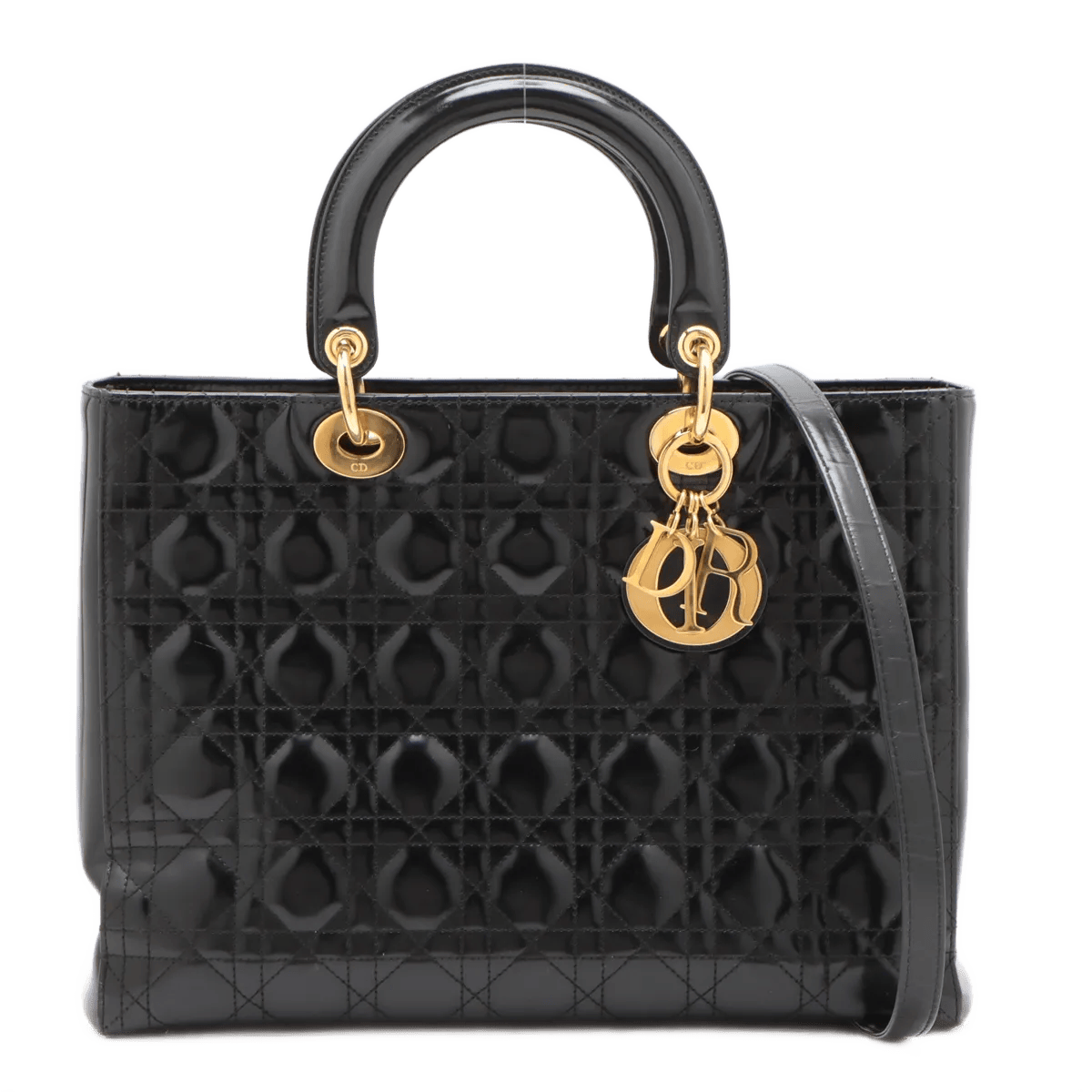 Dior Christian Dior Vintage Lady Dior Patent Medium
sdfbgephc2