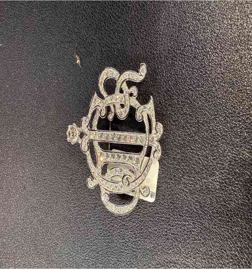 Dior Dior Silver Pumpkin Carriage Brooch LZ604238