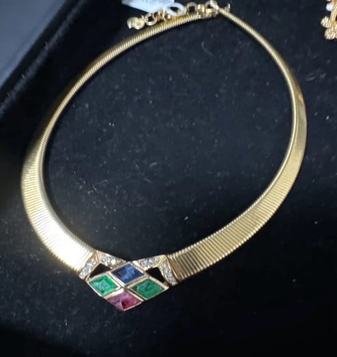 Dior Dior Triangle Necklace LZ404737