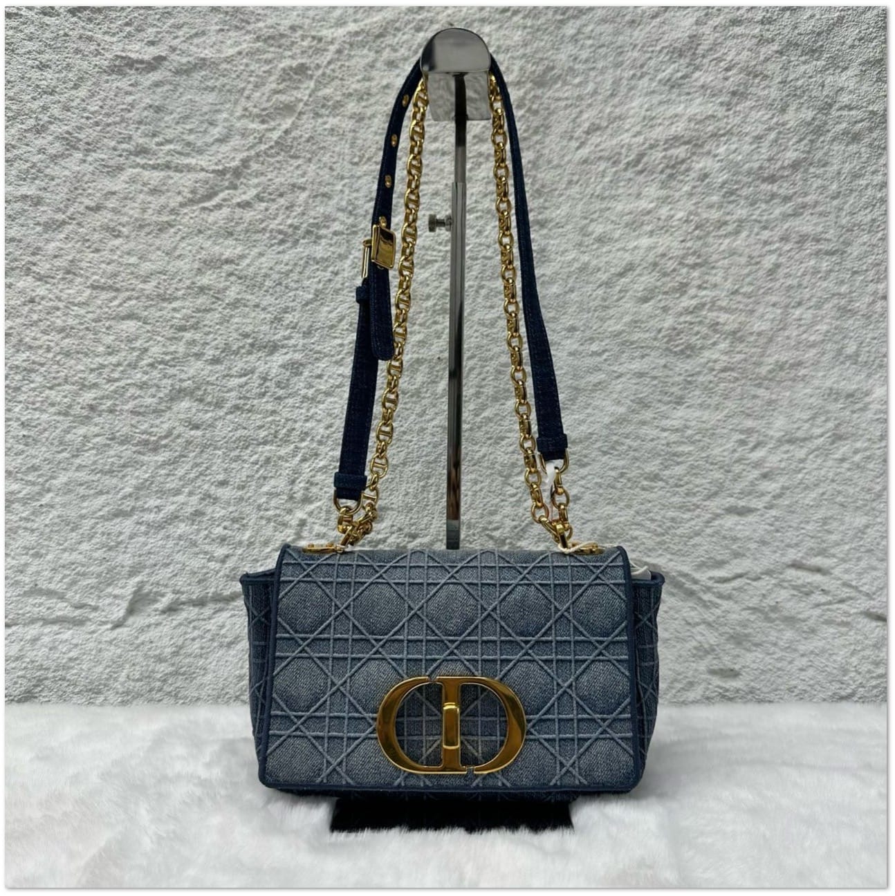 Dior Dior Denim Caro with Gold Hardware C19495770936