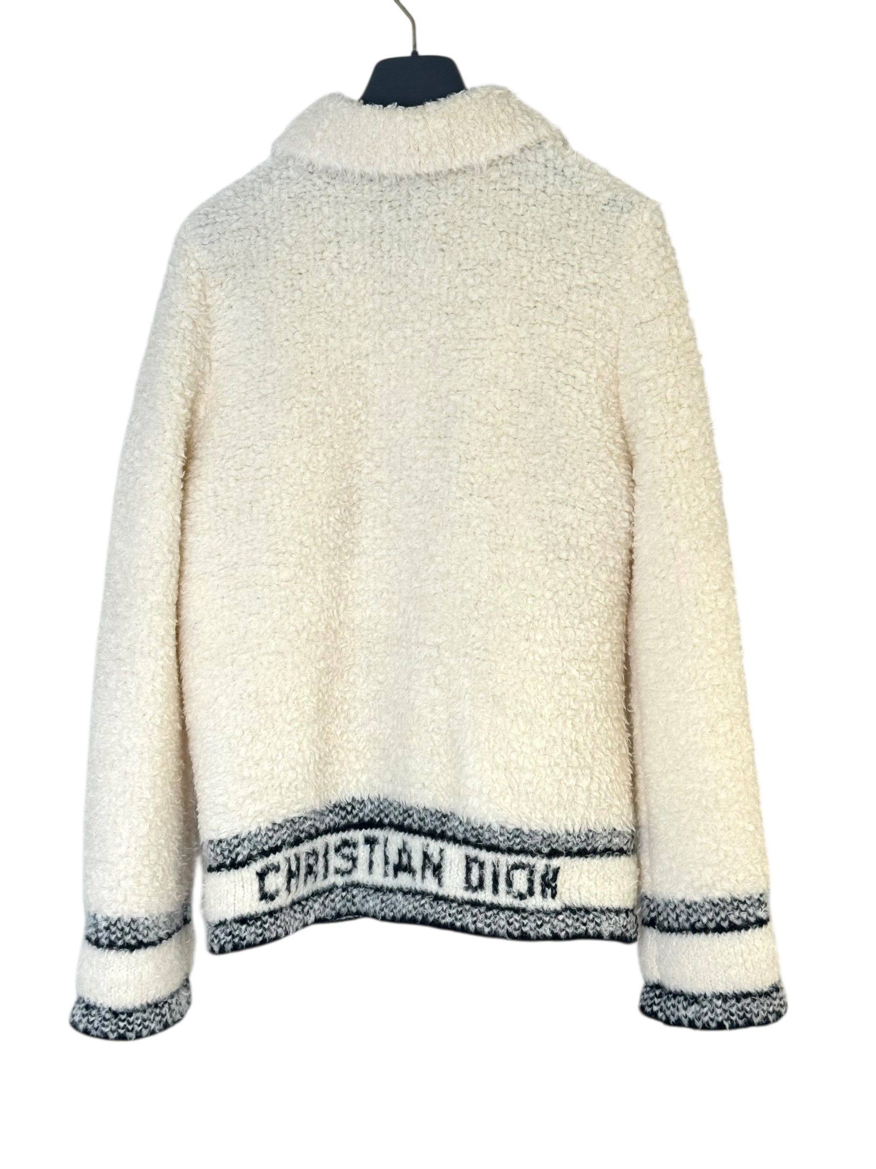 Dior Dior Knitwear Wool Jacket White - Size M