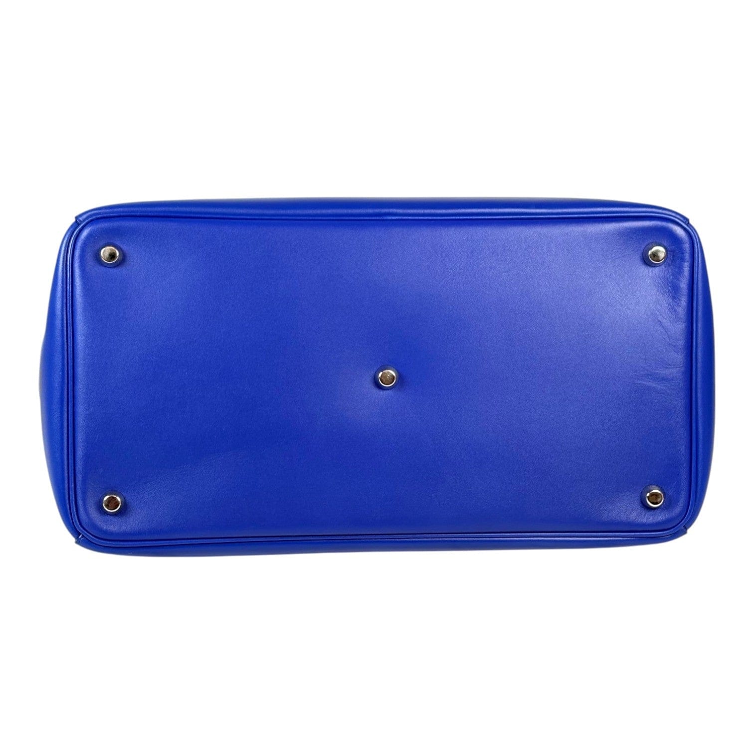 Dior Dior Blue Leather Diorissimo Tote Bag