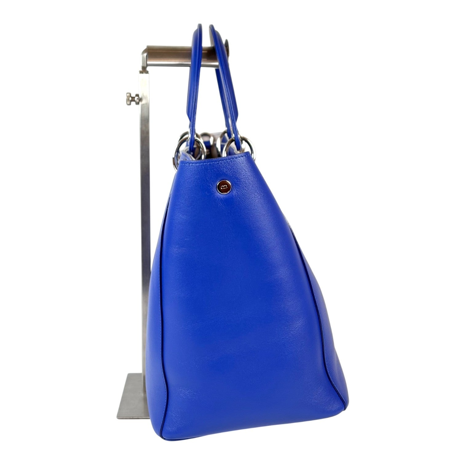 Dior Dior Blue Leather Diorissimo Tote Bag